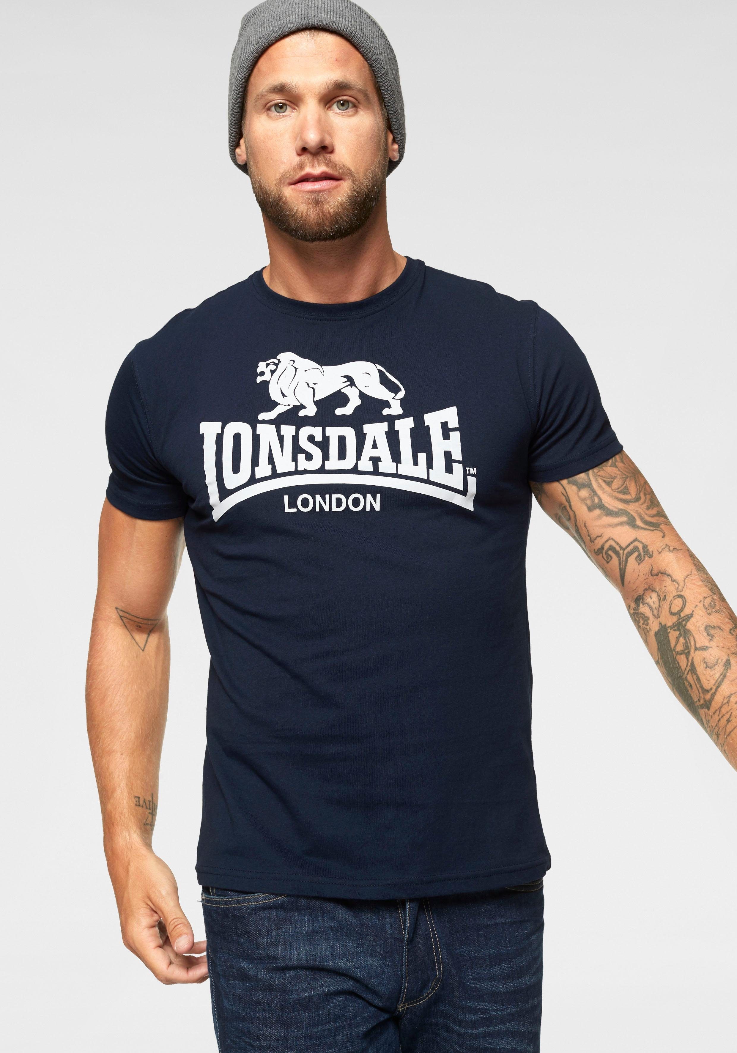 Lonsdale T-shirt LOSCOE Set van 2 (2-delig, Set van 2)