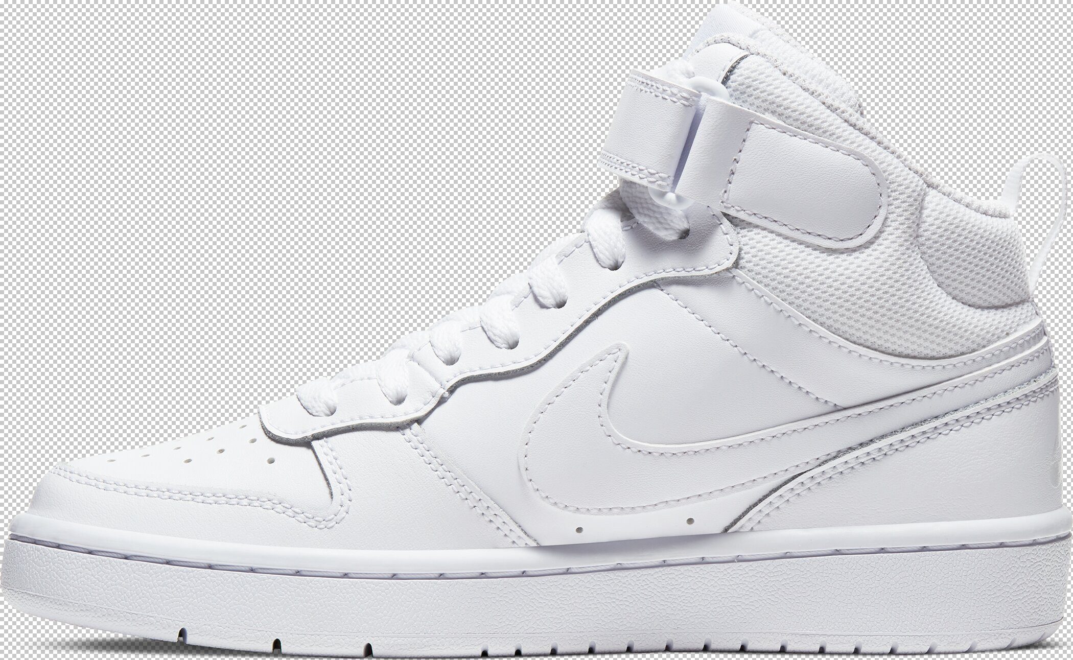 Nike Sportswear Sneakers Court Vision Mid Design in de voetsporen van de Air Force 1