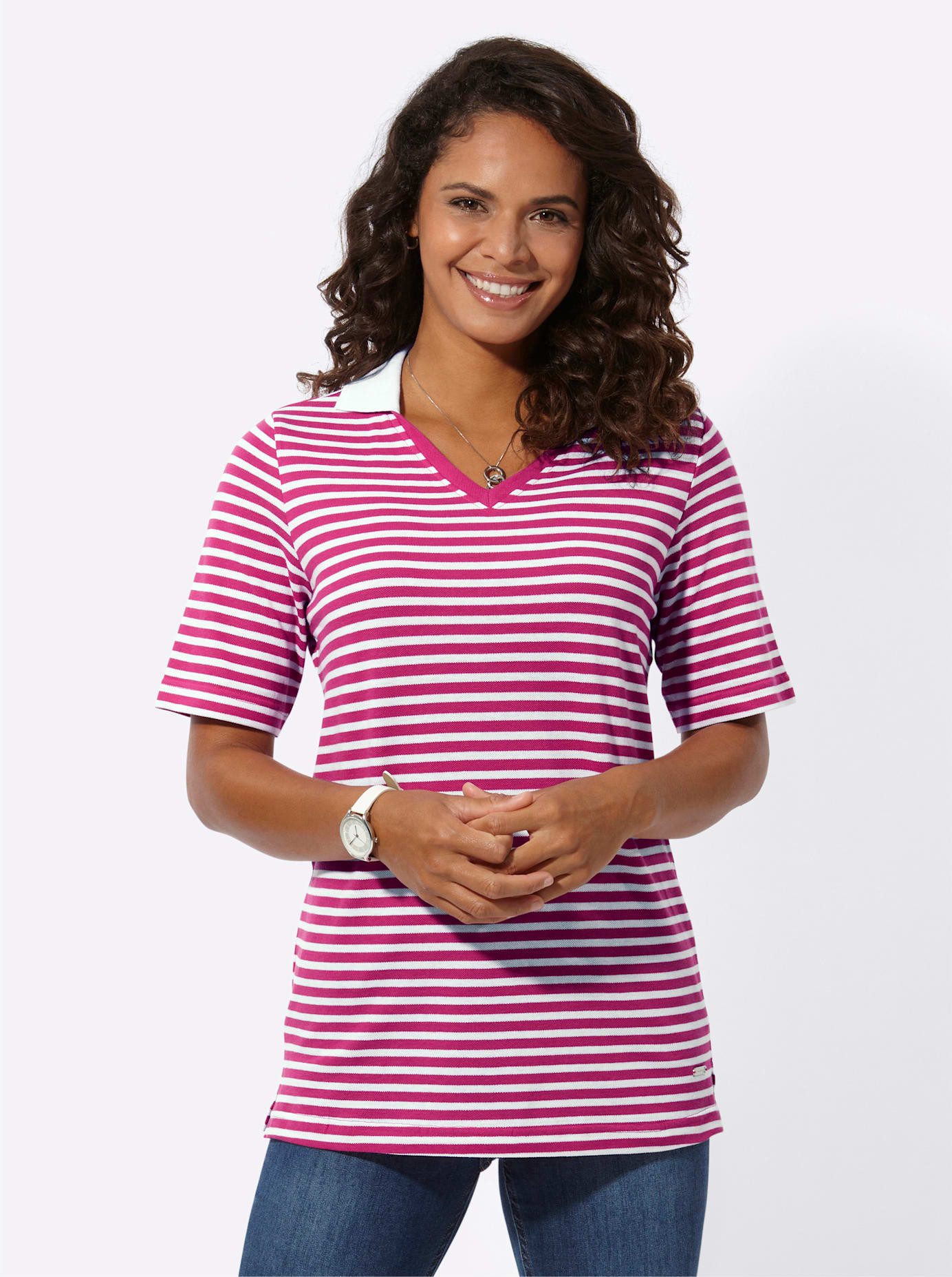 Casual Looks Poloshirt (1-delig)