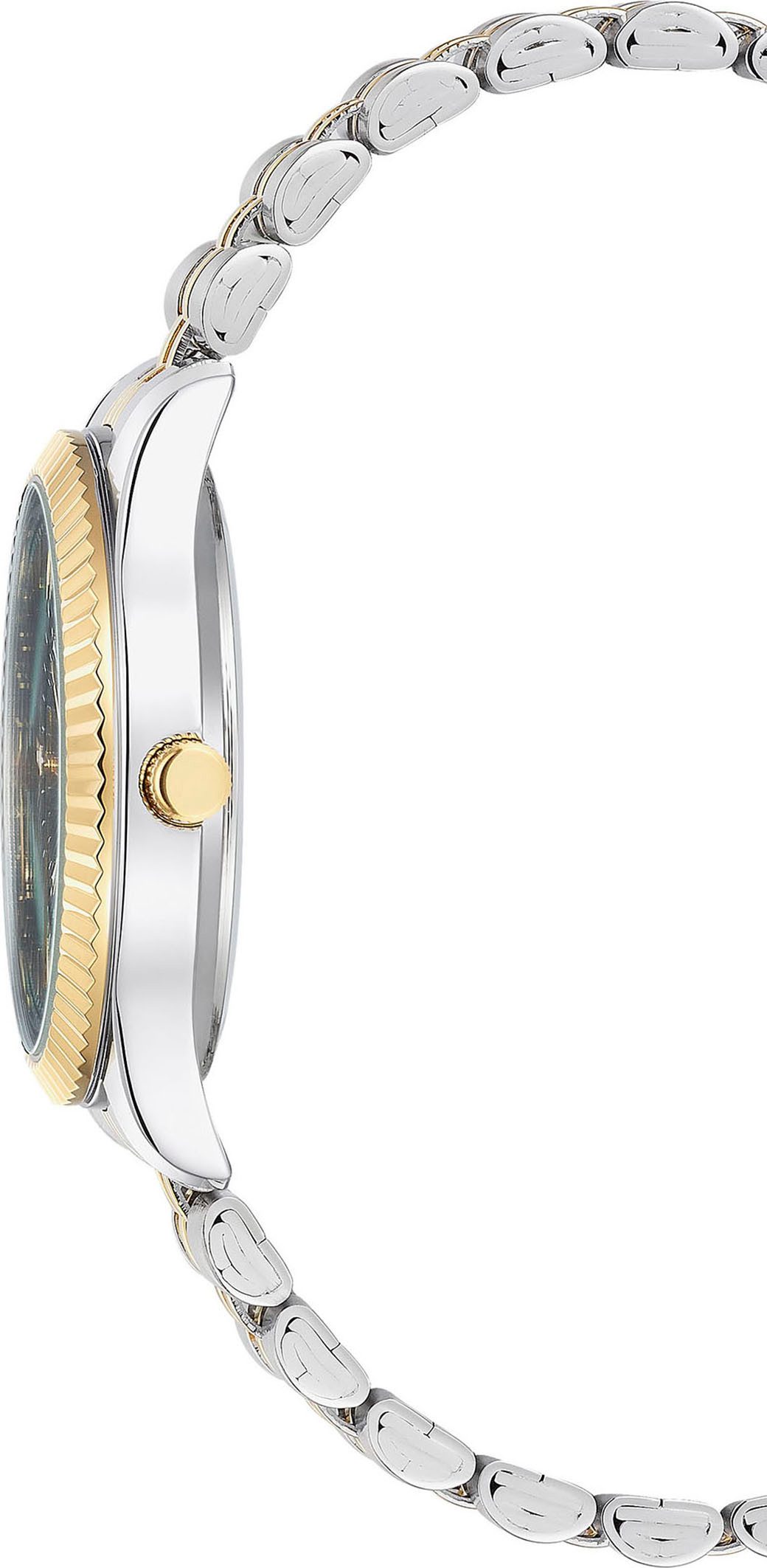 Tempic Kwartshorloge Horloge, dameshorloge, stalen band, analoog, dag