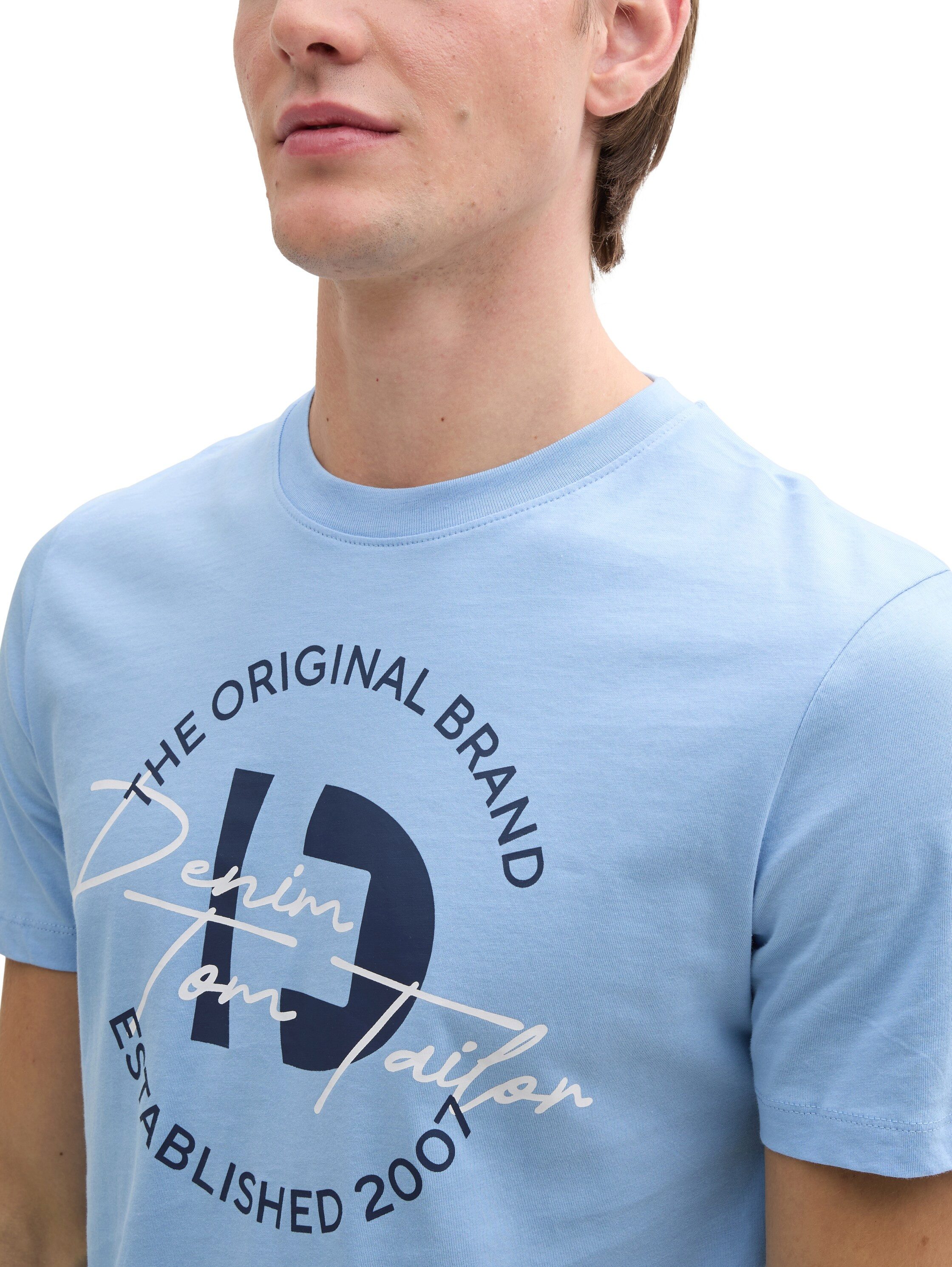 Tom Tailor Denim T-shirt met frontprint