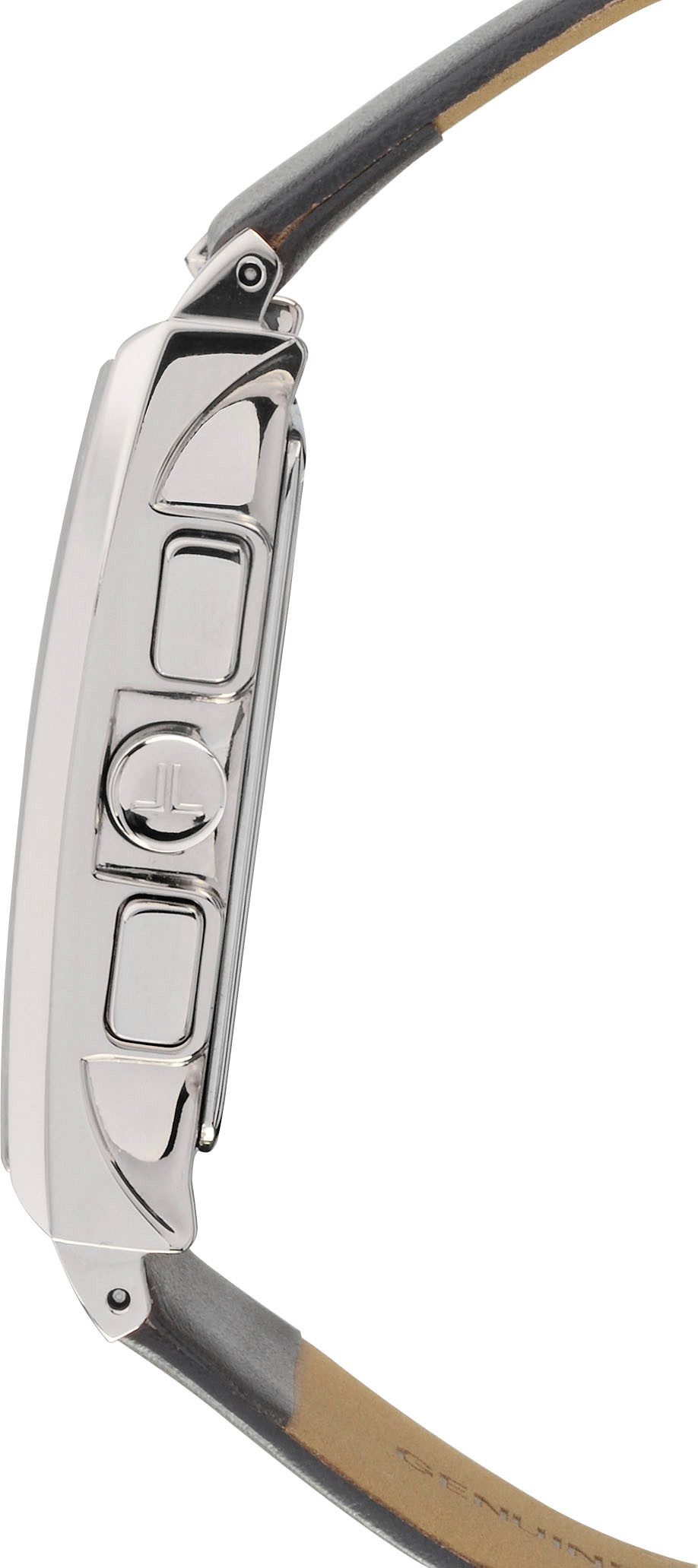 Jacques Lemans Chronograaf La Passion Quartz horloge, polshorloge, dameshorloge, herenhorloge, leren band, stopwatchfunctie, dag