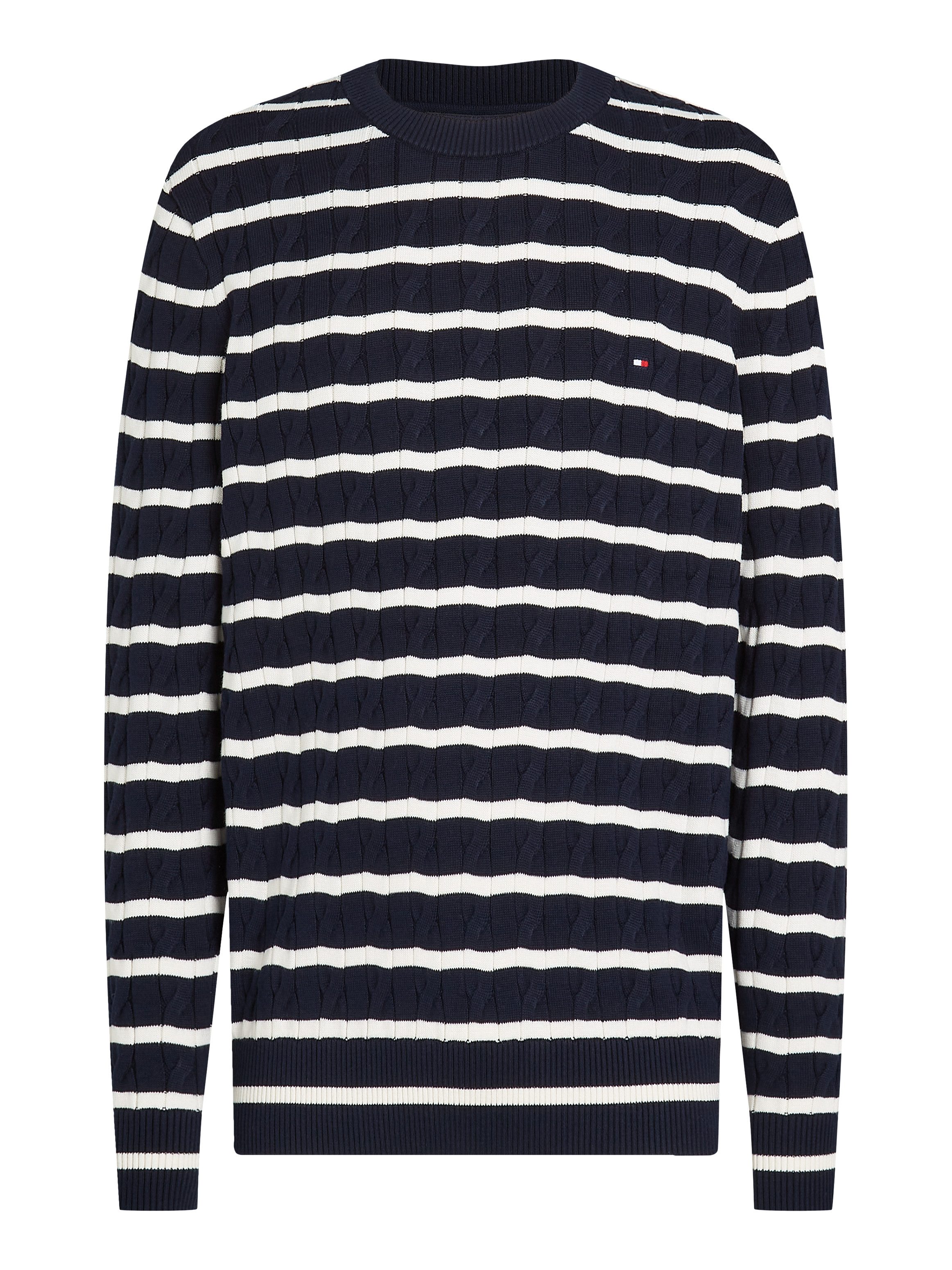 Tommy Hilfiger Gebreide trui CLASSIC CABLE CREW NECK