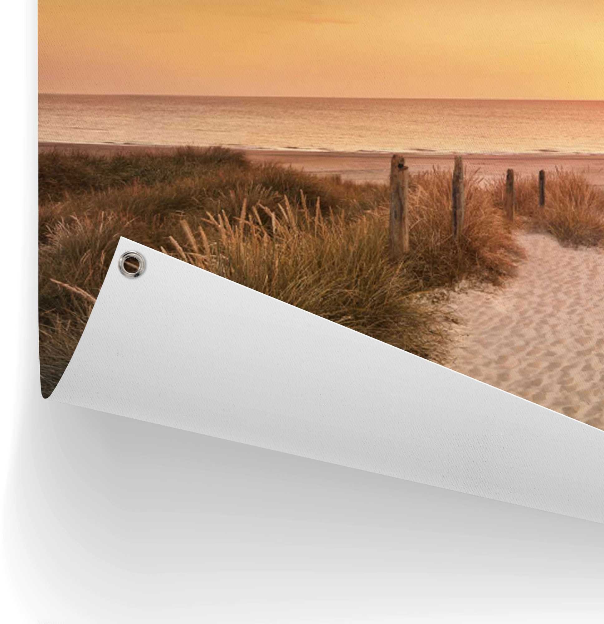 Reinders! Poster Zonsondergang lichte en waterdichte tuinposter voor buiten