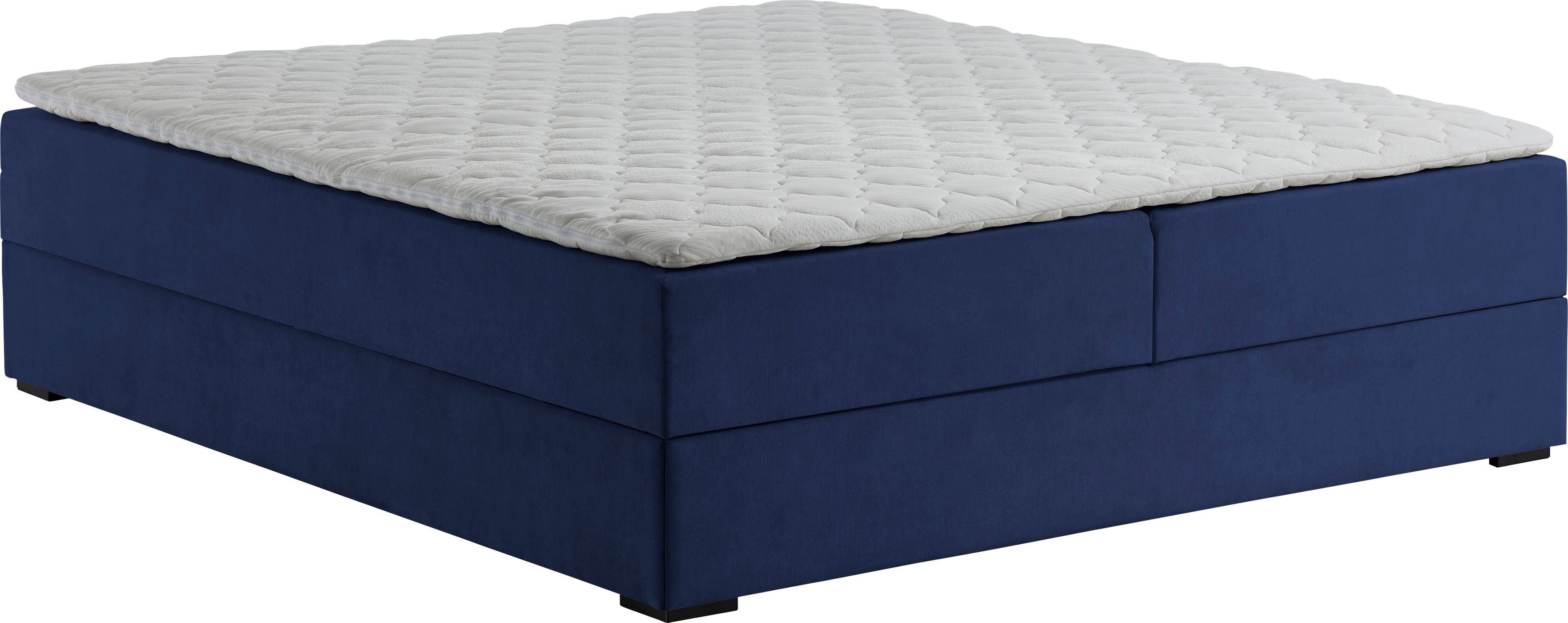 ATLANTIC home collection Boxspring Lucy zonder hoofdbord, vrij plaatsbaar, met bedkist