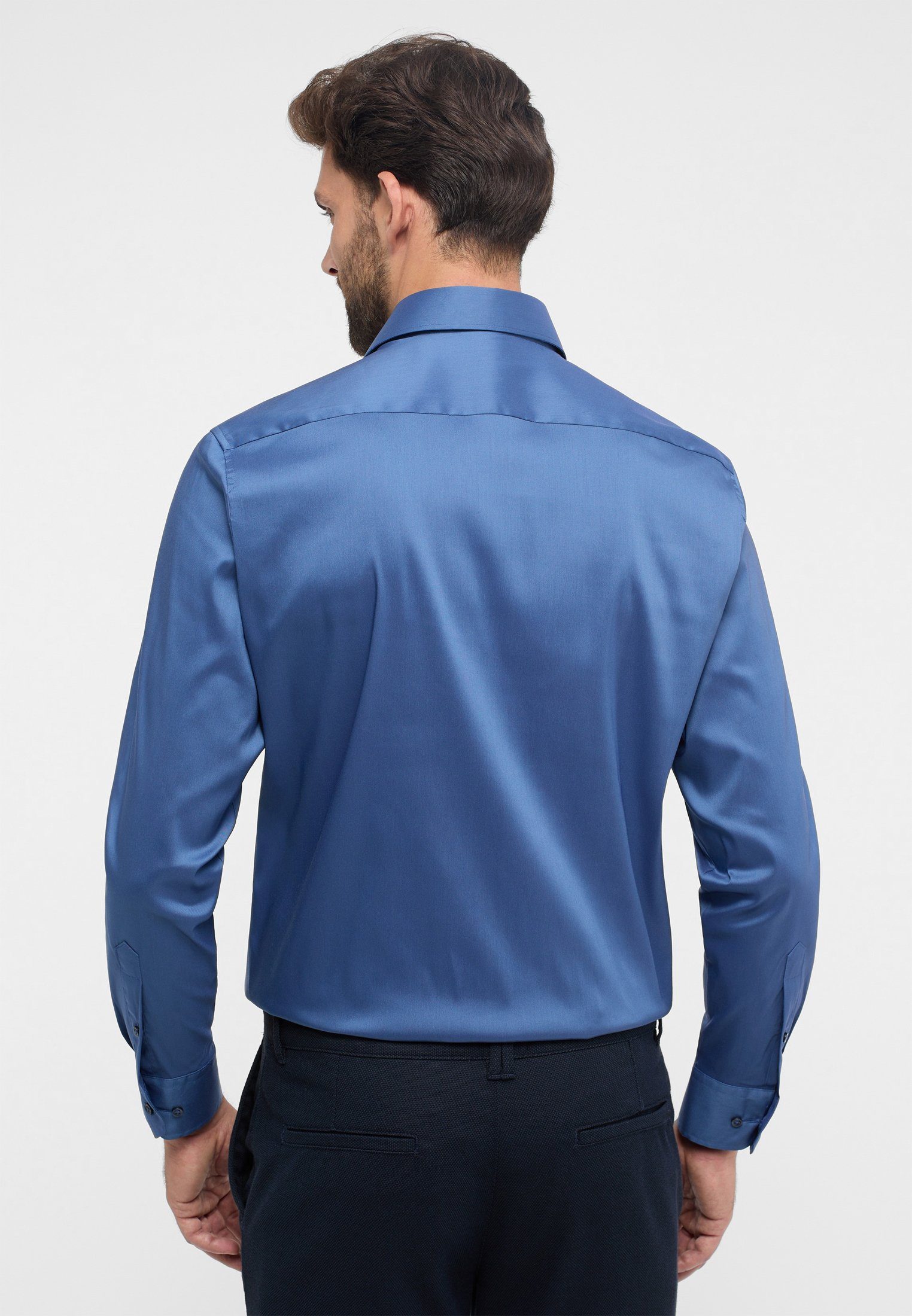 Eterna Overhemd met lange mouwen MODERN FIT EASY IRON (gemakkelijk te strijken)