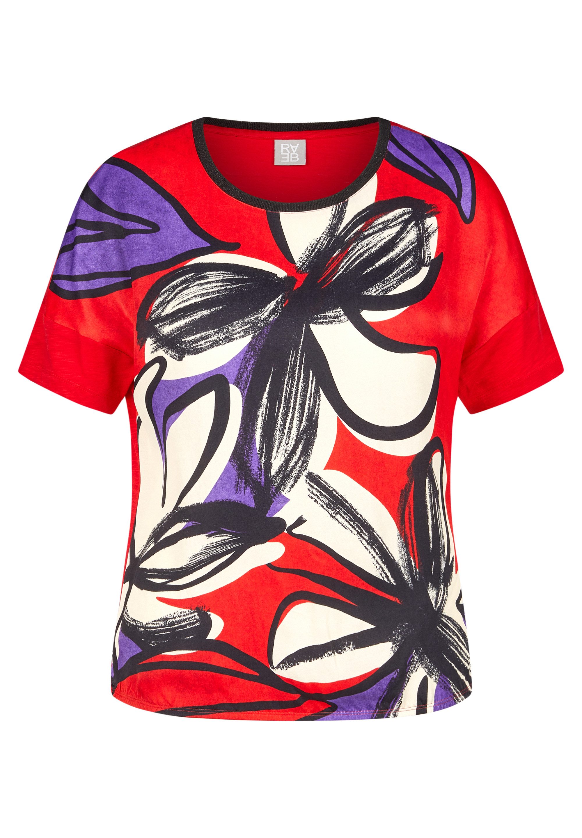 Rabe T-shirt met flower-print