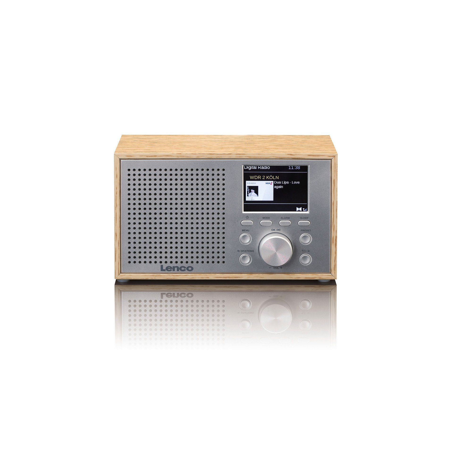 Lenco Digitale radio (DAB+) DAR-017 DAB+/FM-radio met bluetooth