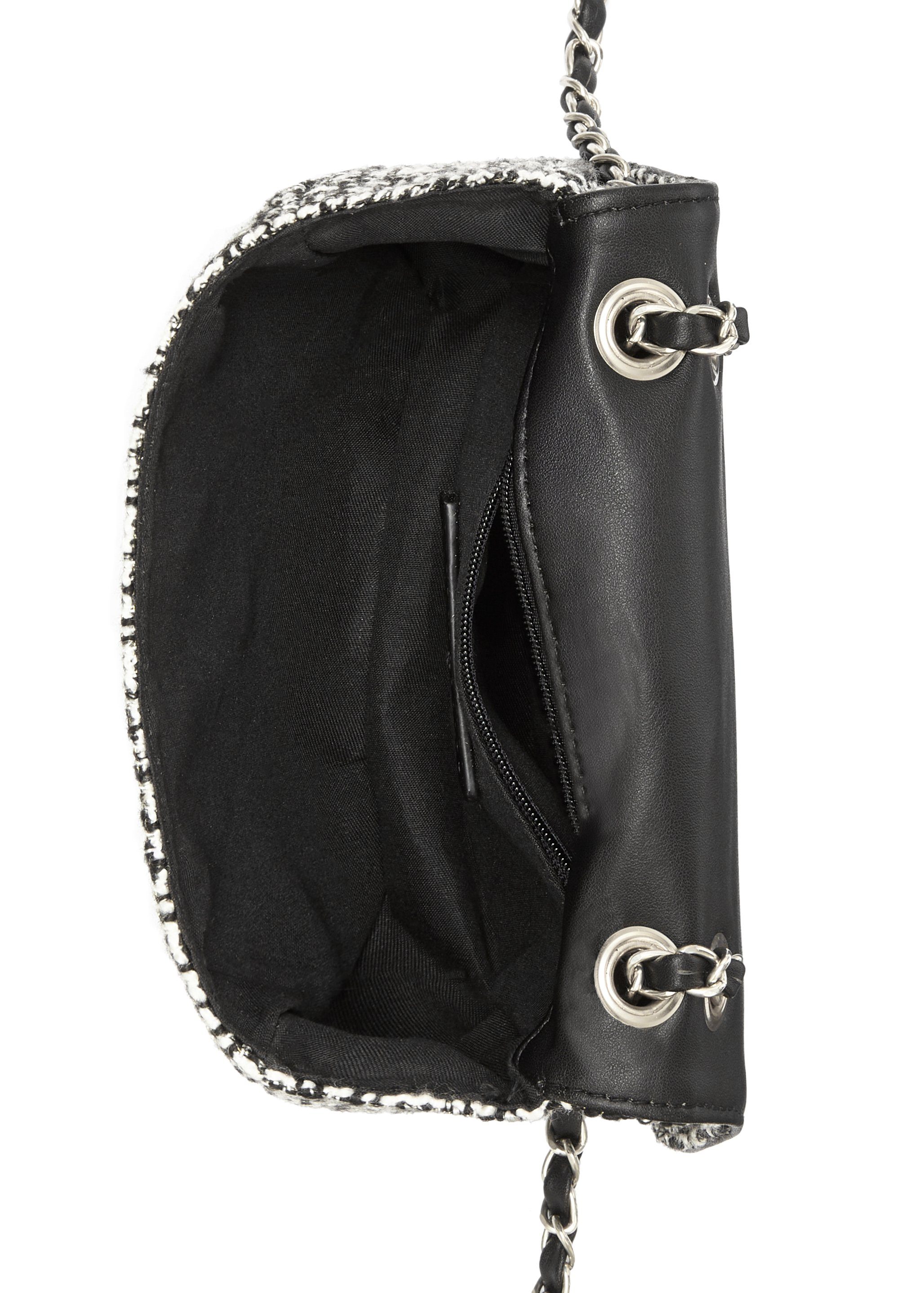 Vivance Handtas Minibag schoudertas handtas met metalen sluiting vegan