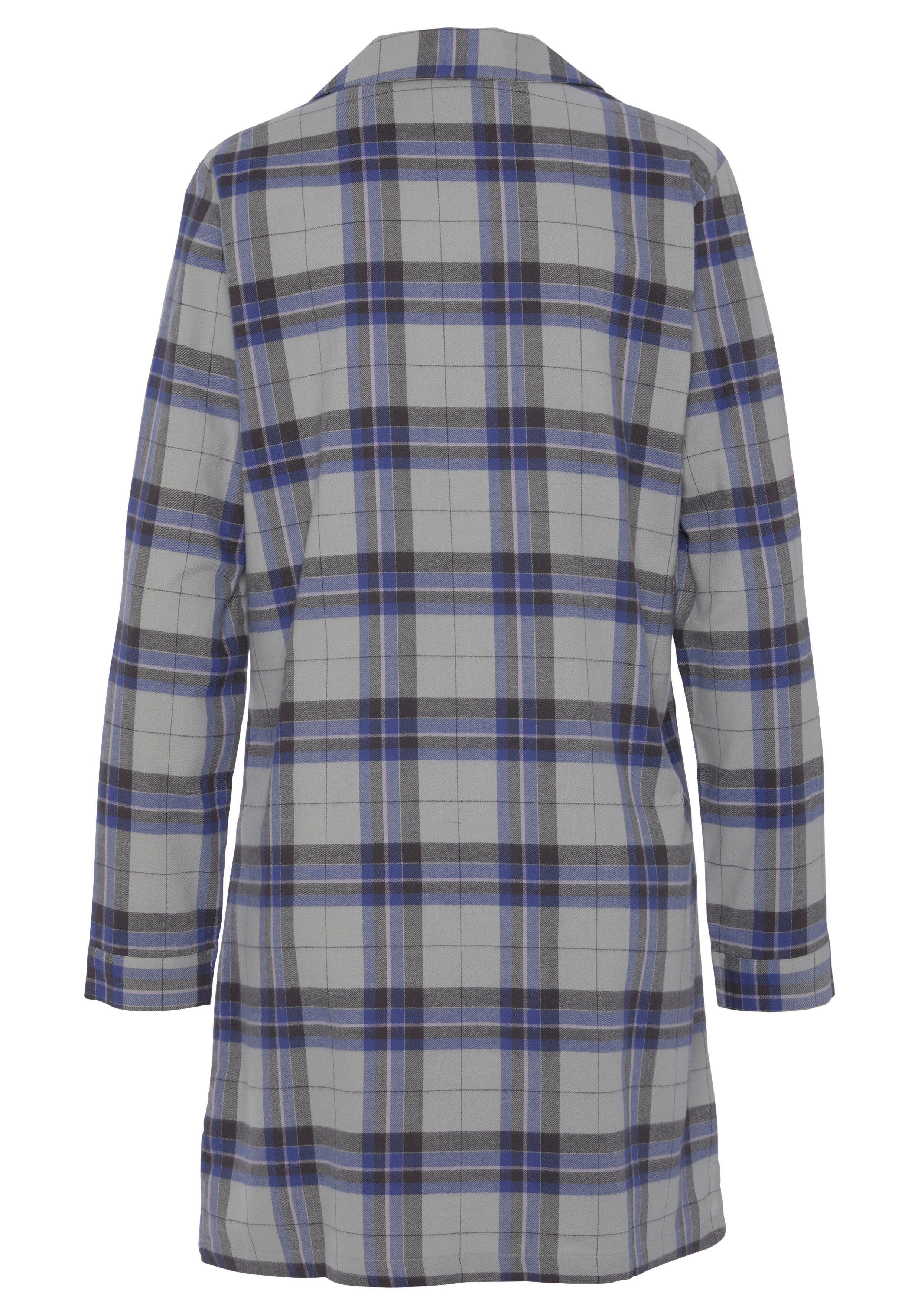 Vivance Dreams Nachthemd van knuffelzacht flanel