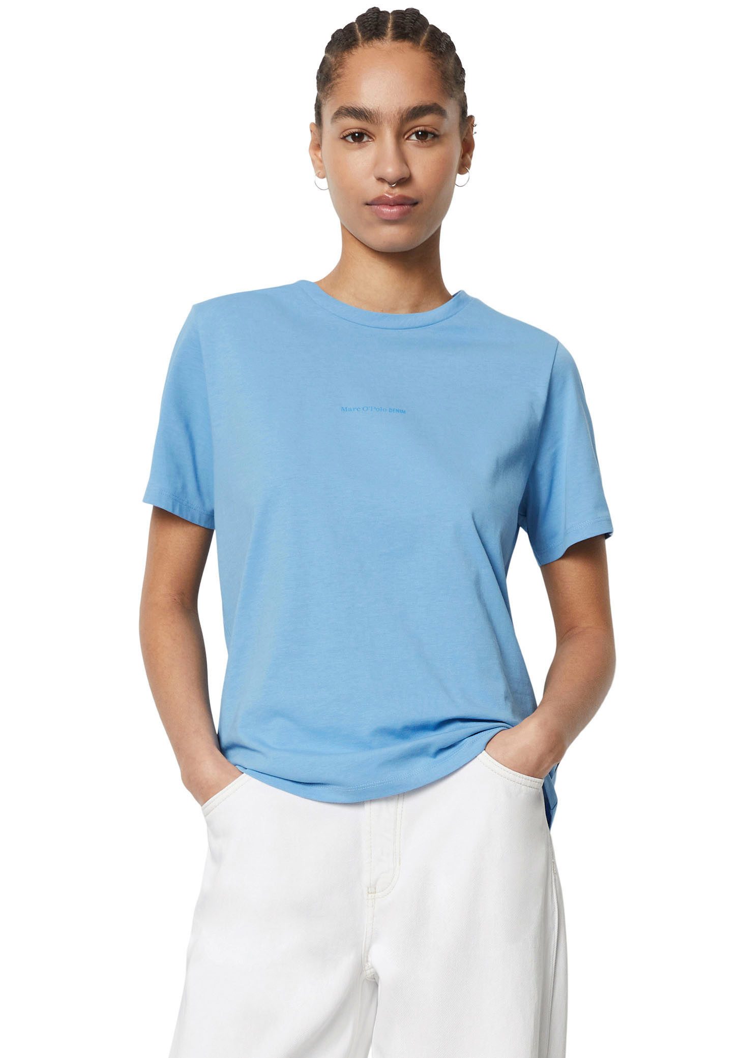 Marc O'Polo DENIM T-shirt met labelprint