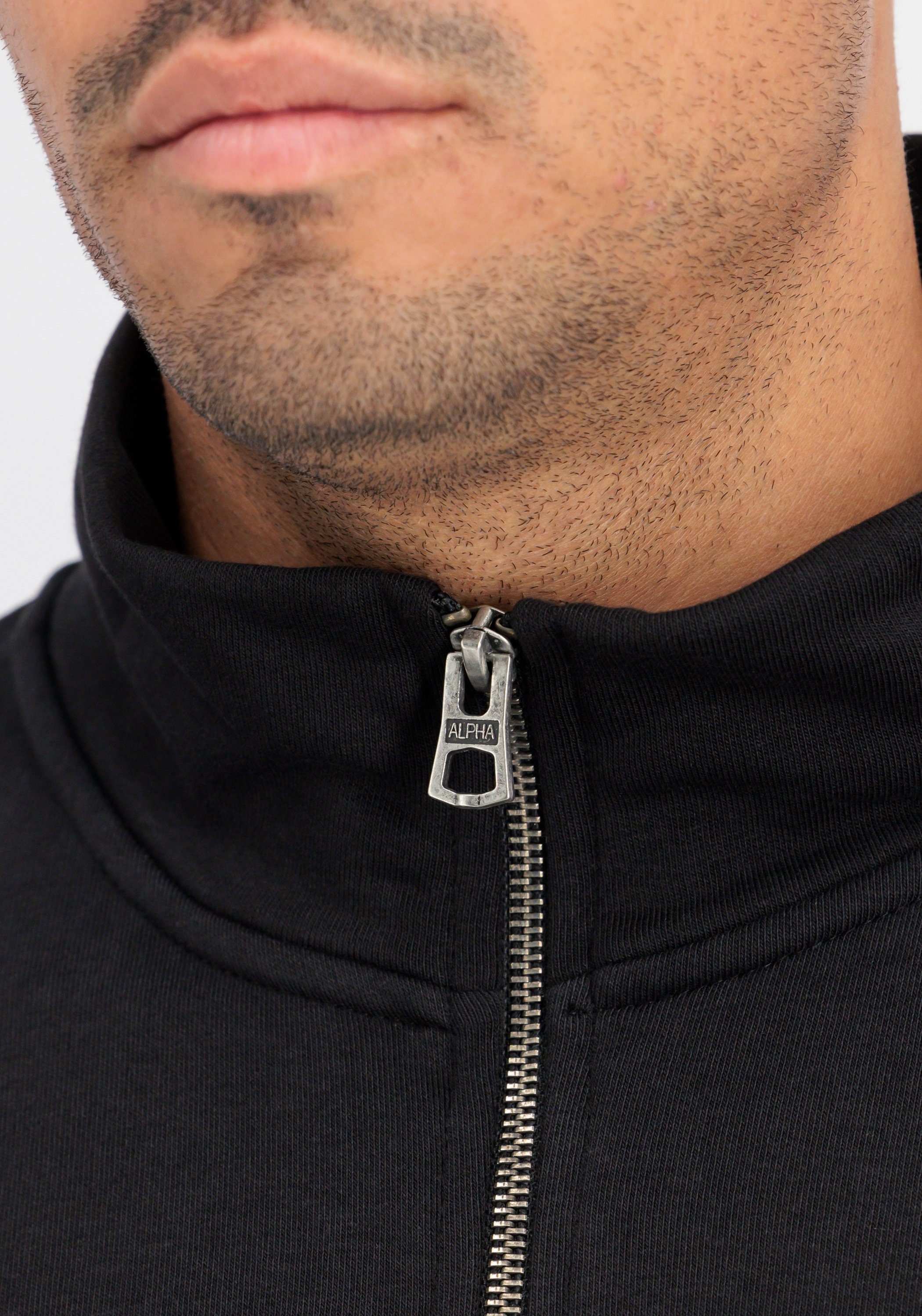 Alpha Industries Sweater Men Sweatshirts X-Fit Half Zip Sweater