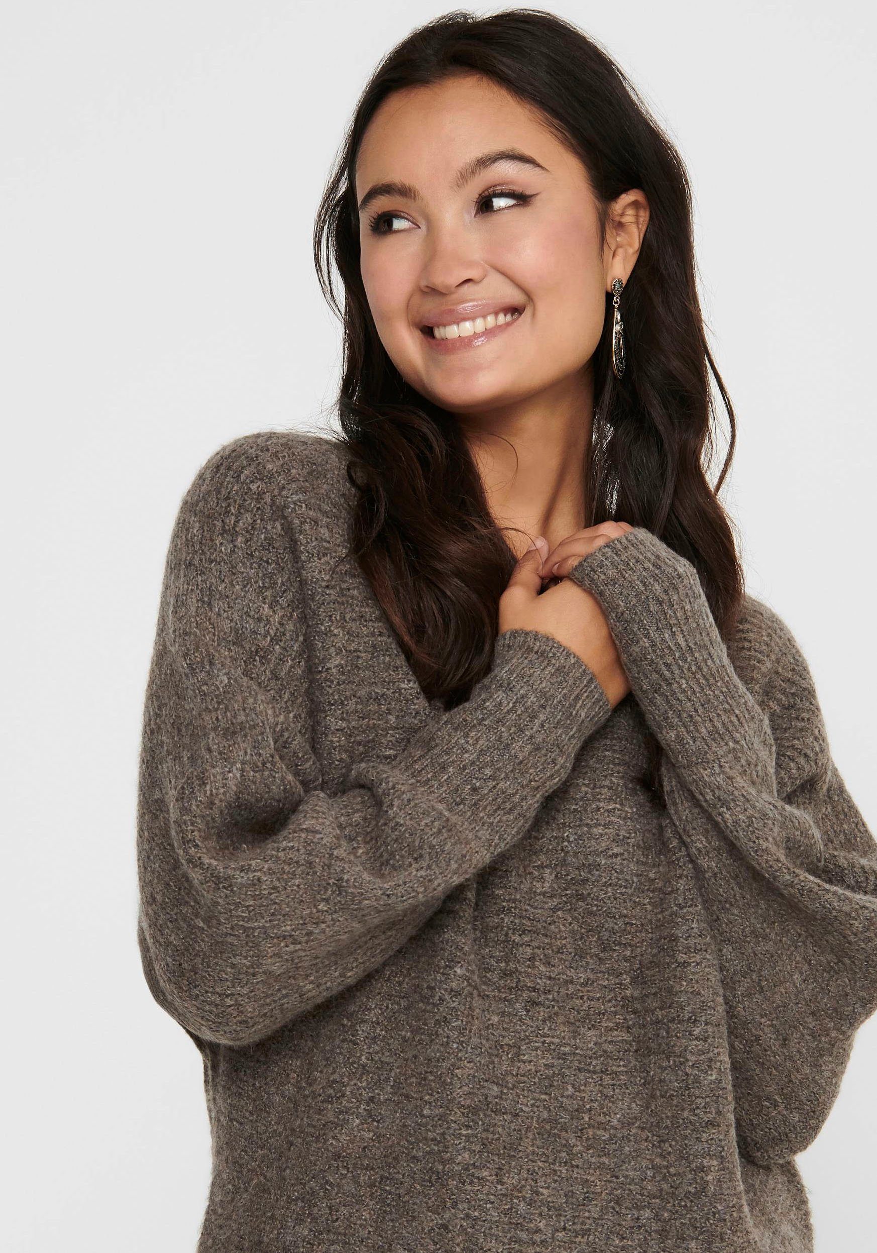 Only Gebreide trui ONLDANIELLA L/S PULLOVER KNT NOOS