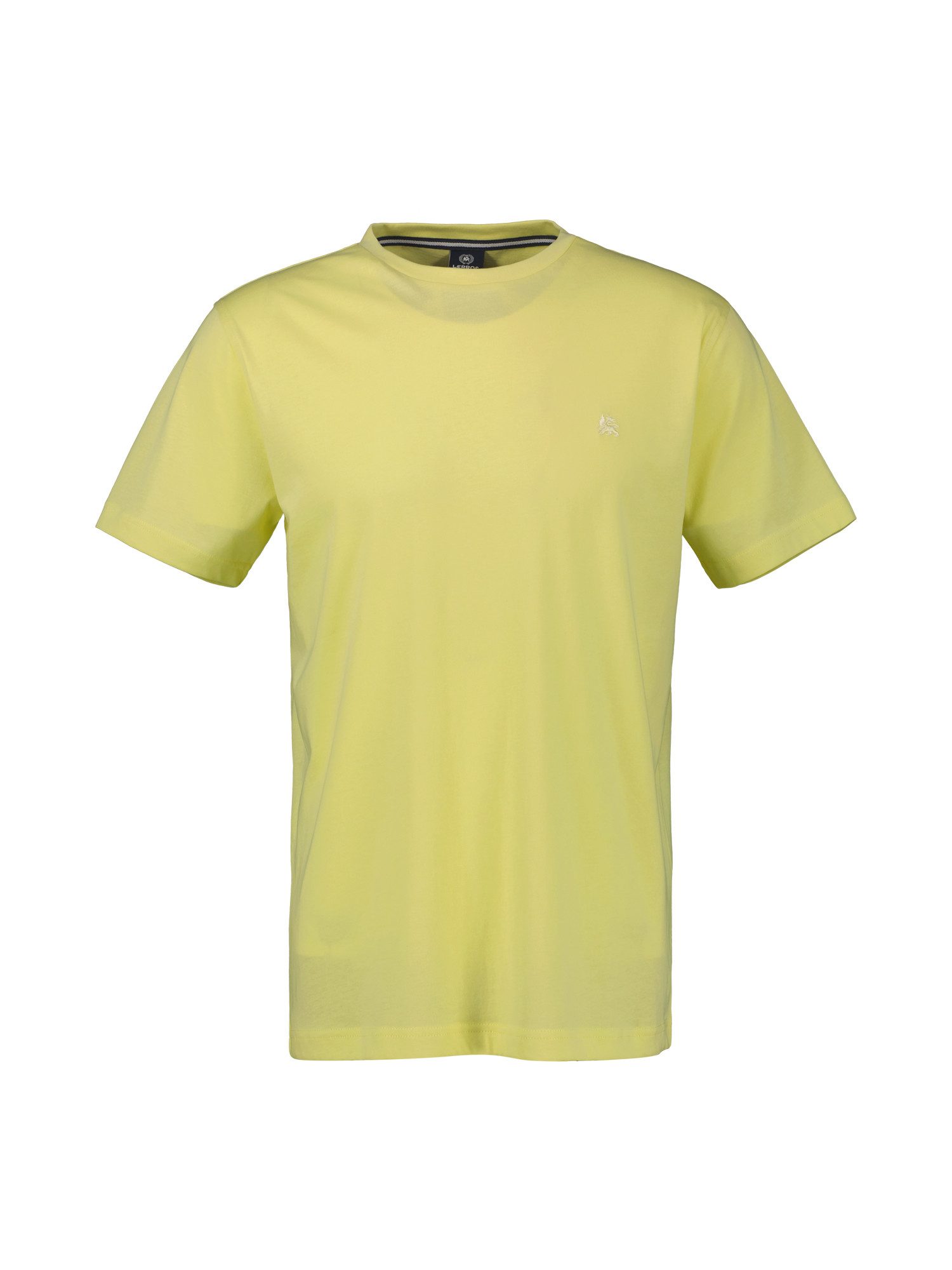 Lerros T-shirt LERROS basic T-shirt met logostiksel