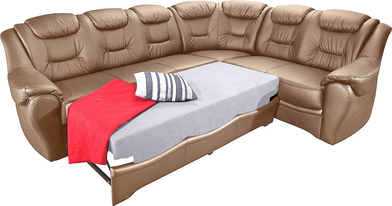 sit&more Hoekbank Bellevue L-vorm optioneel met slaapfunctie