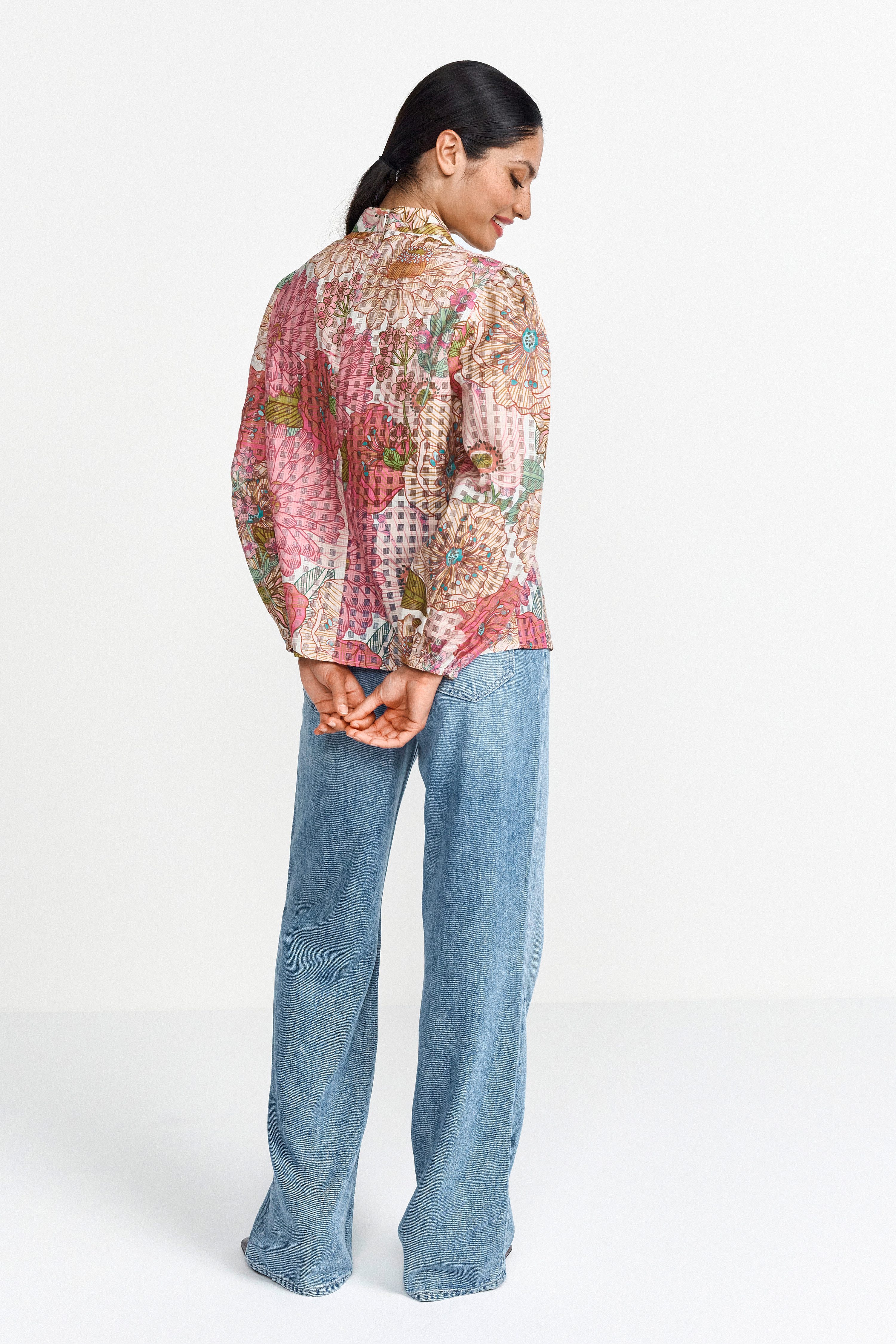 Rich & Royal Klassieke blouse Met een ronde hals
