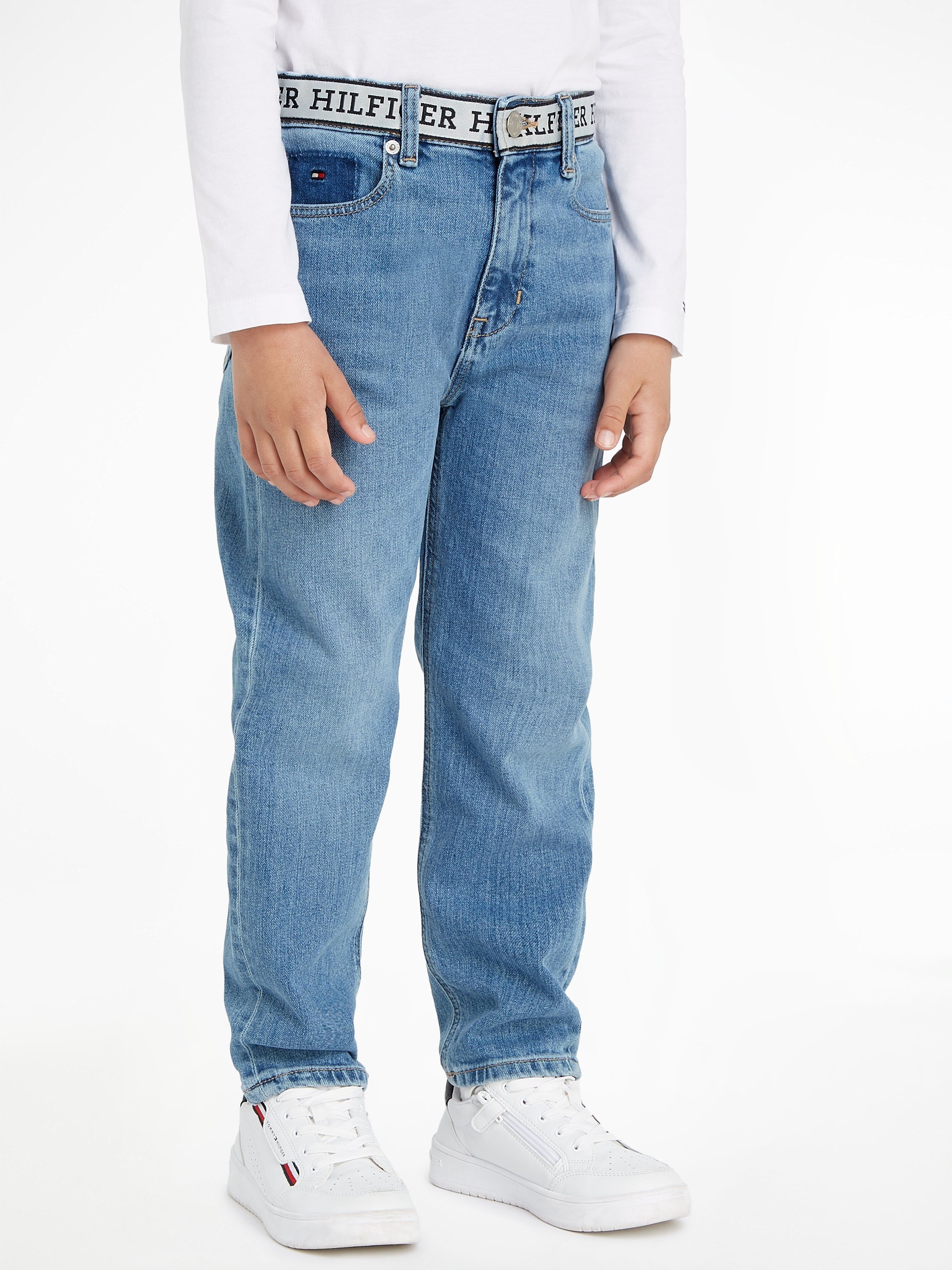 Tommy Hilfiger Straight jeans ARCHIVE RECONSTRUCTED MID WASH