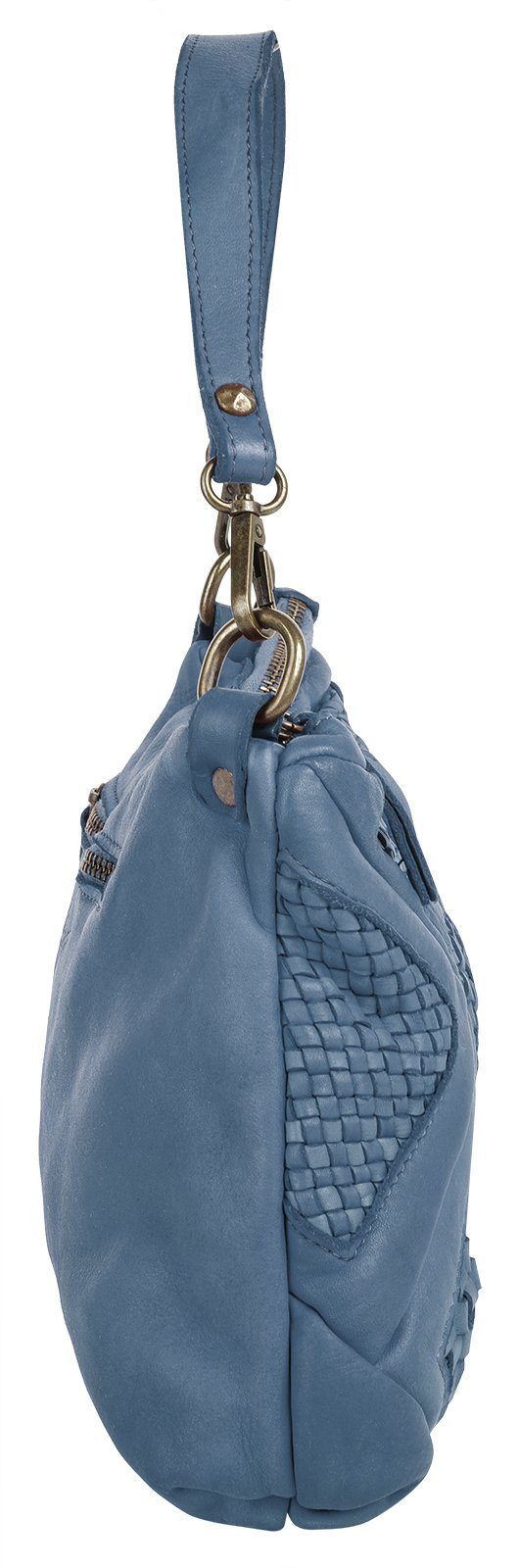 Samantha Look Schoudertas echt leer, made in italy
