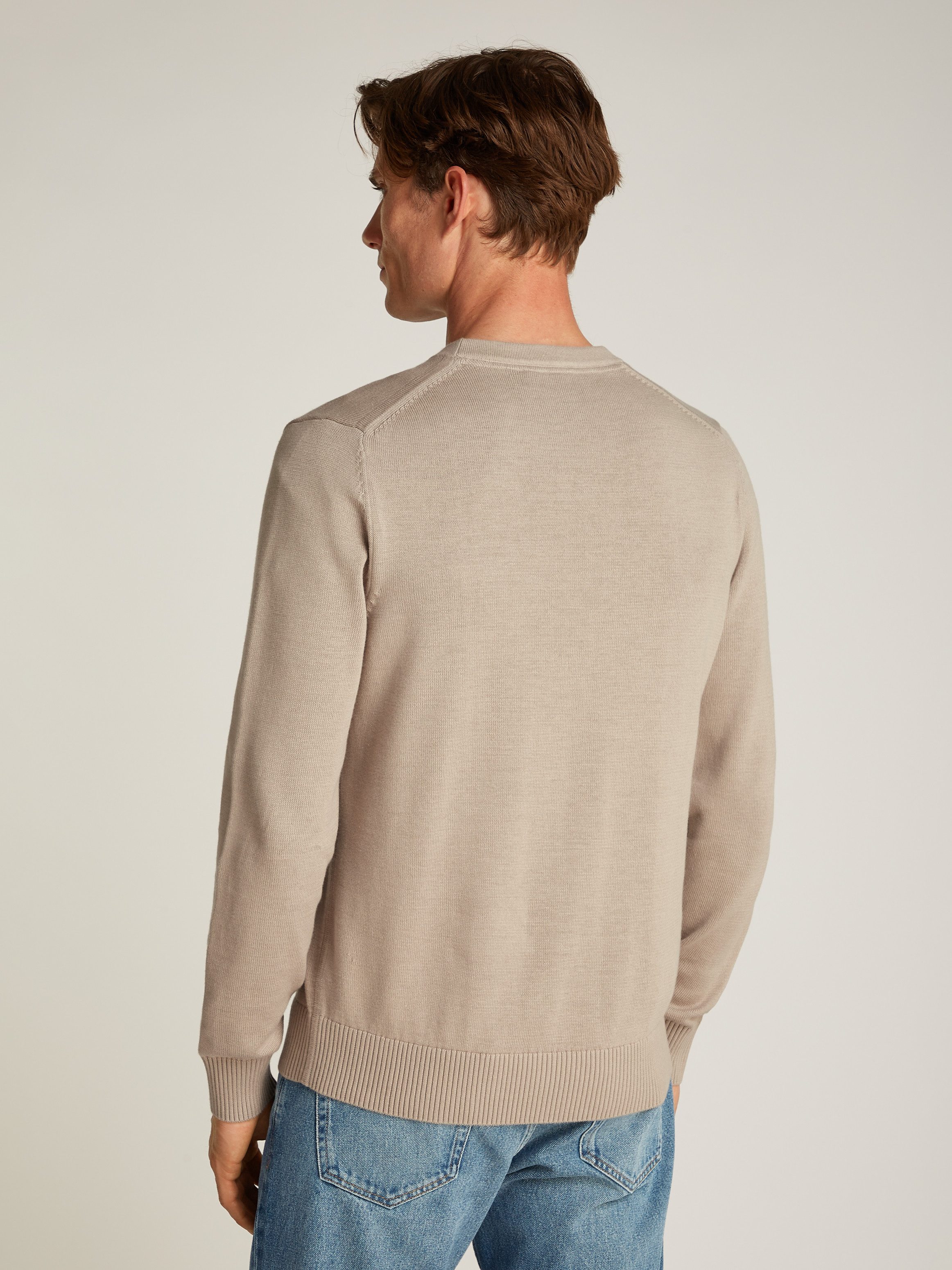 Calvin Klein Trui met ronde hals MODERN CREW NECK SWEATER