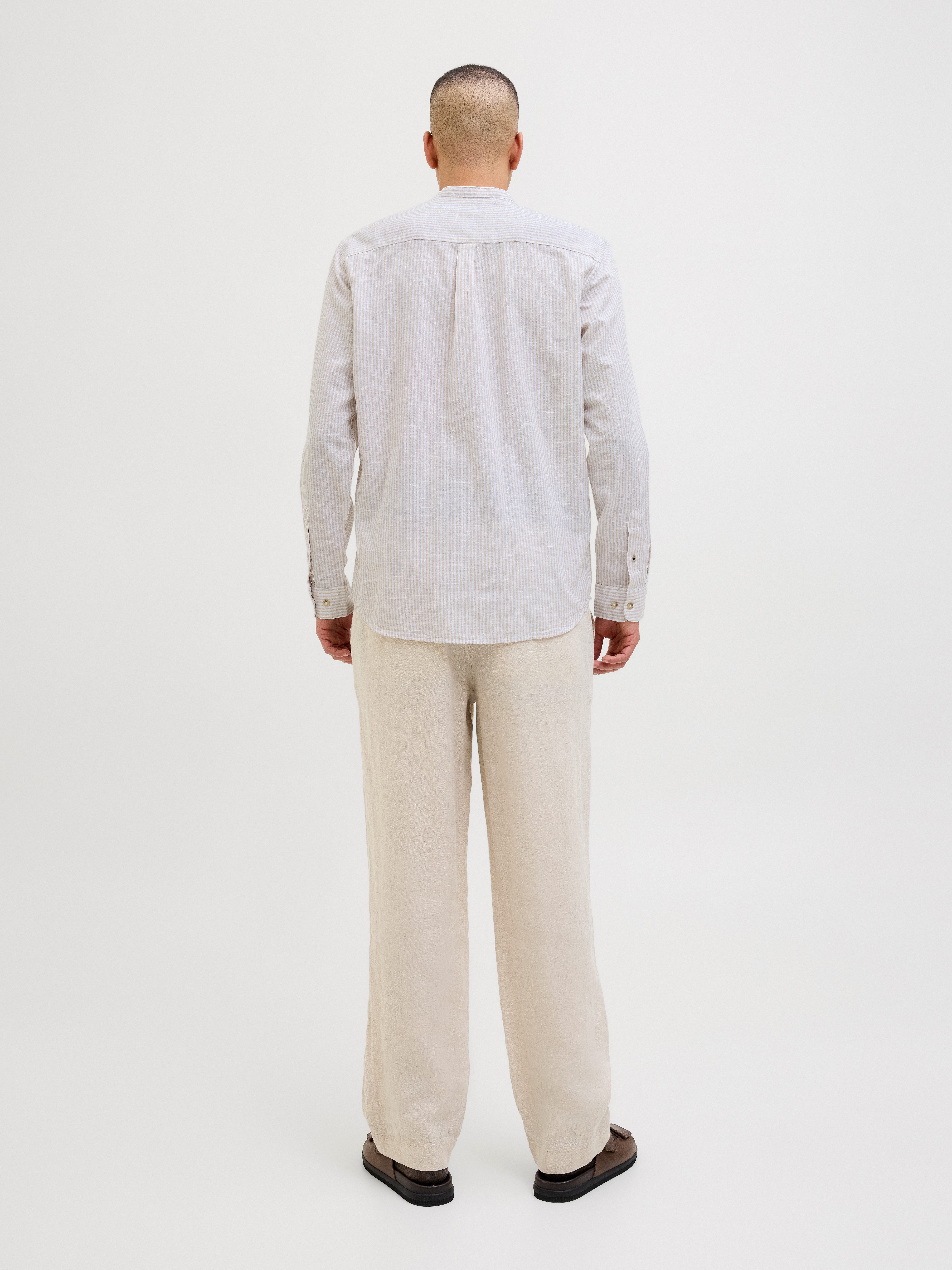 Jack & Jones Overhemd met lange mouwen JJESUMMER BAND SHIRT LS SN