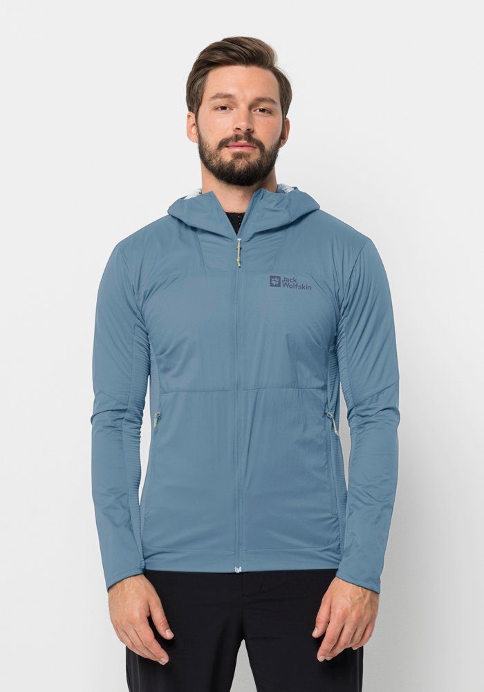 Jack Wolfskin Functioneel jack PRELIGHT ALPHA JKT M heren wandelen & outdoor maat XL (54/56) blauw