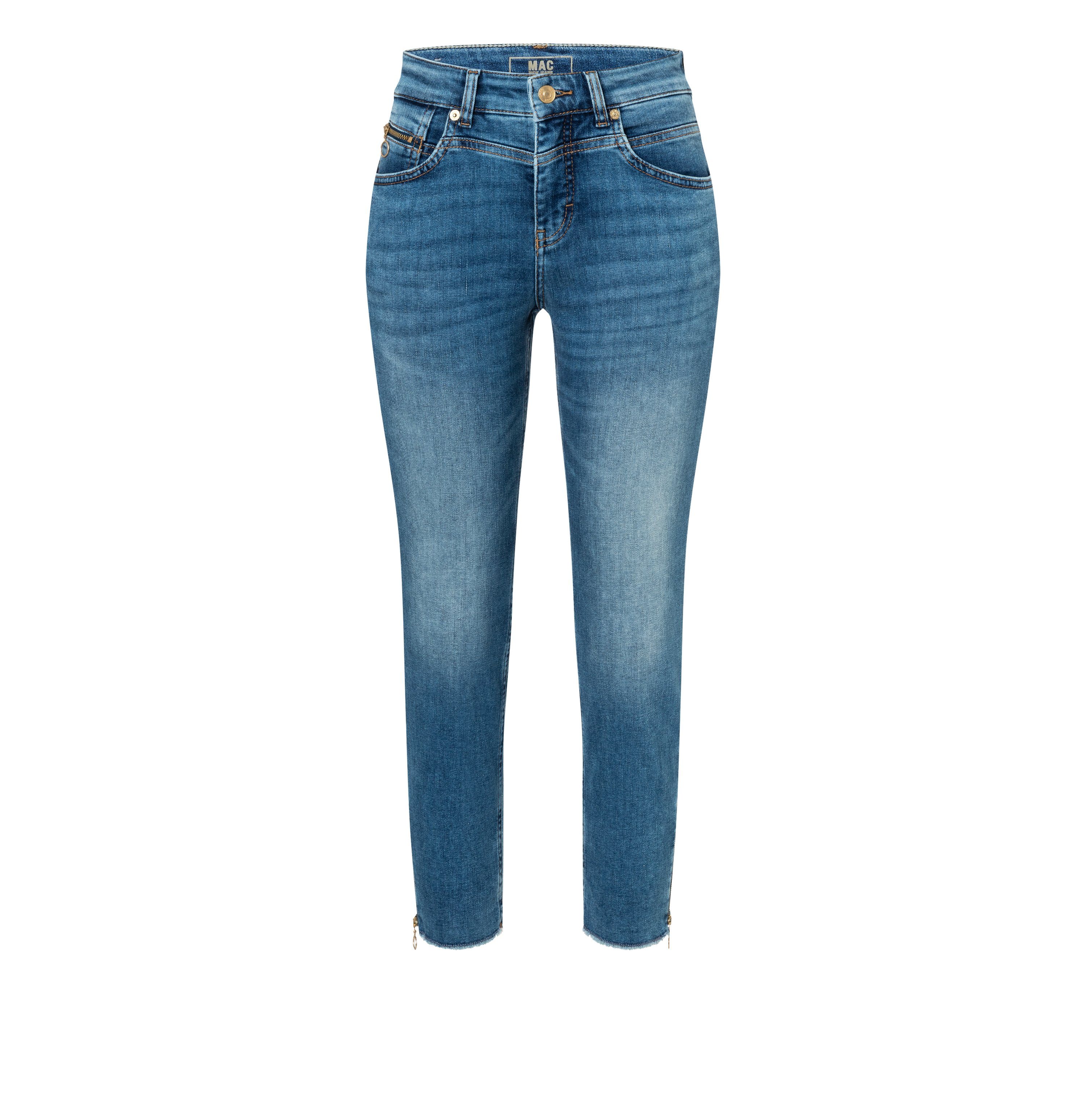 MAC Ankle jeans Rich-slim chic Met bijzonder kleingeldzakje