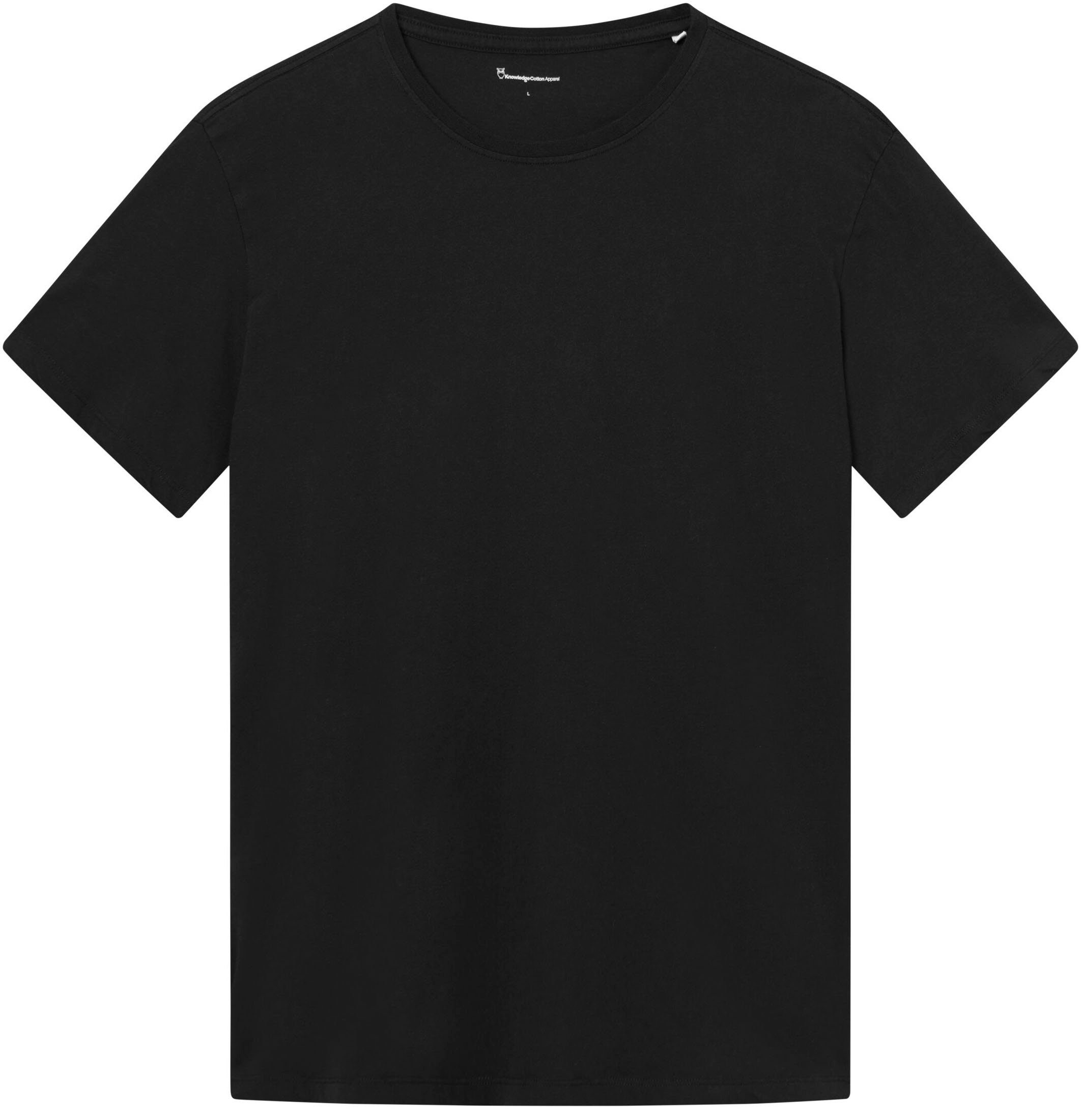 KnowledgeCotton Apparel T-shirt Basic shirt met rechte pasvorm