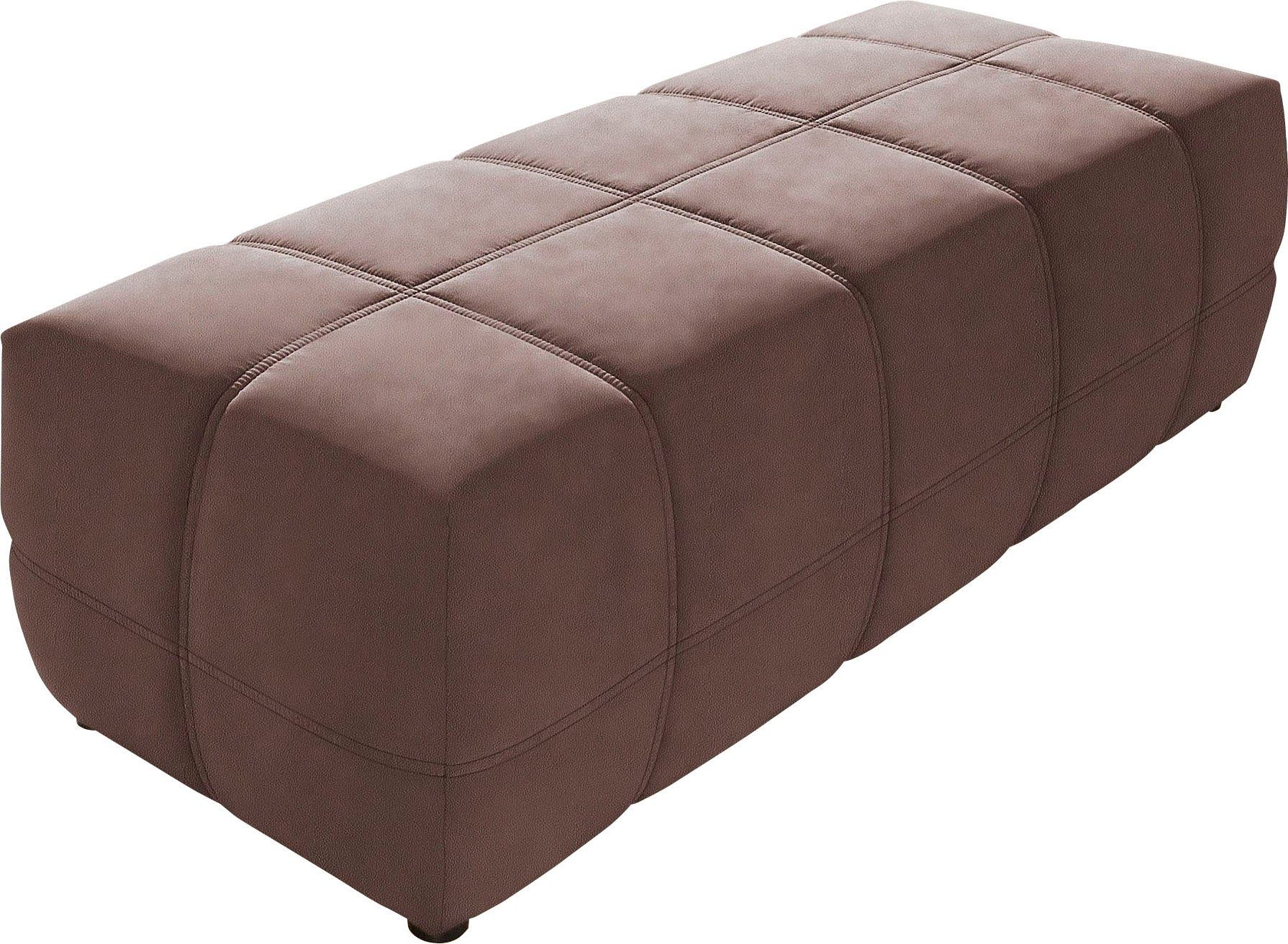 DOMO collection Hocker BRANDON grote uitvoering passend bij 'brandon', ook in cord