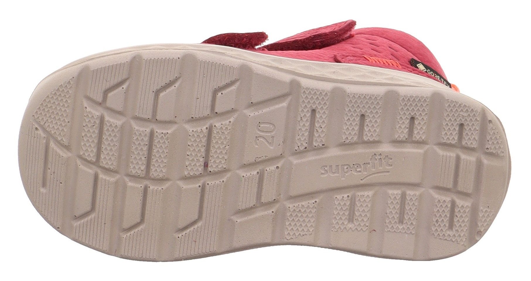 Superfit Winterlaarzen BREEZE met WMS schoenwijdtemeetsysteem Babyschoen, klittenbandschoen met GORE-Tex, maat sjabloon om te downloaden