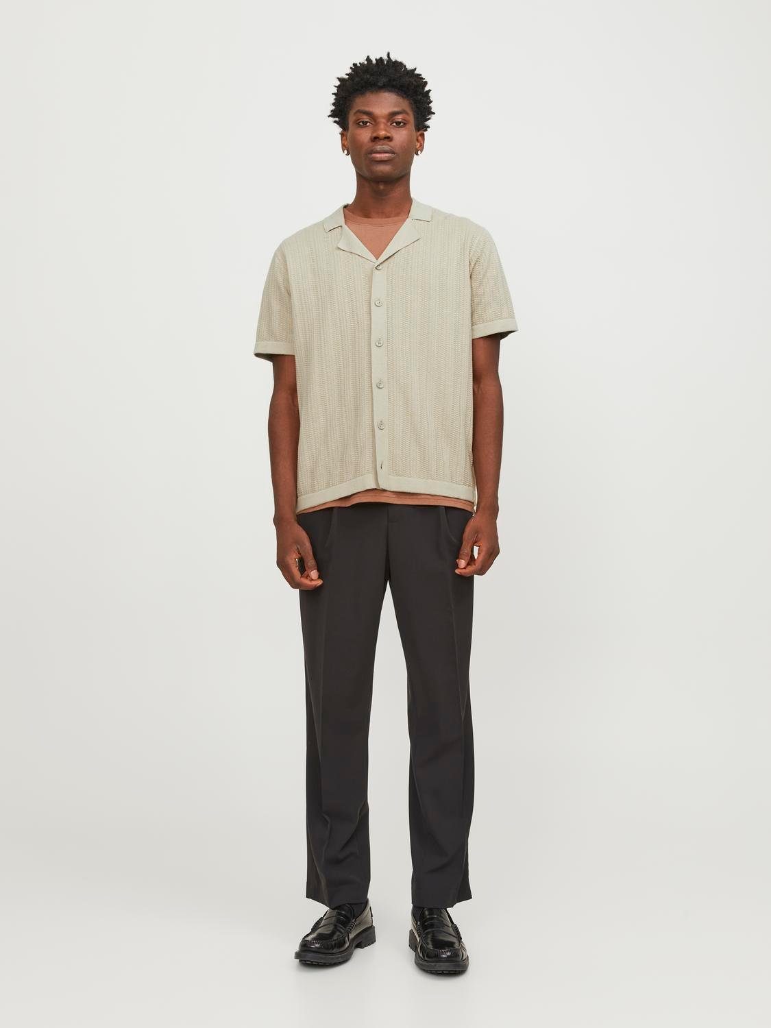Jack & Jones Poloshirt JORVALENCIA STRUCTURE KNIT SS POLO SN