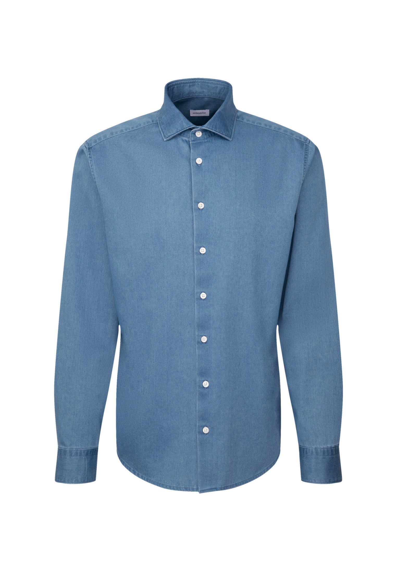 seidensticker Jeans overhemd Zwarte roos