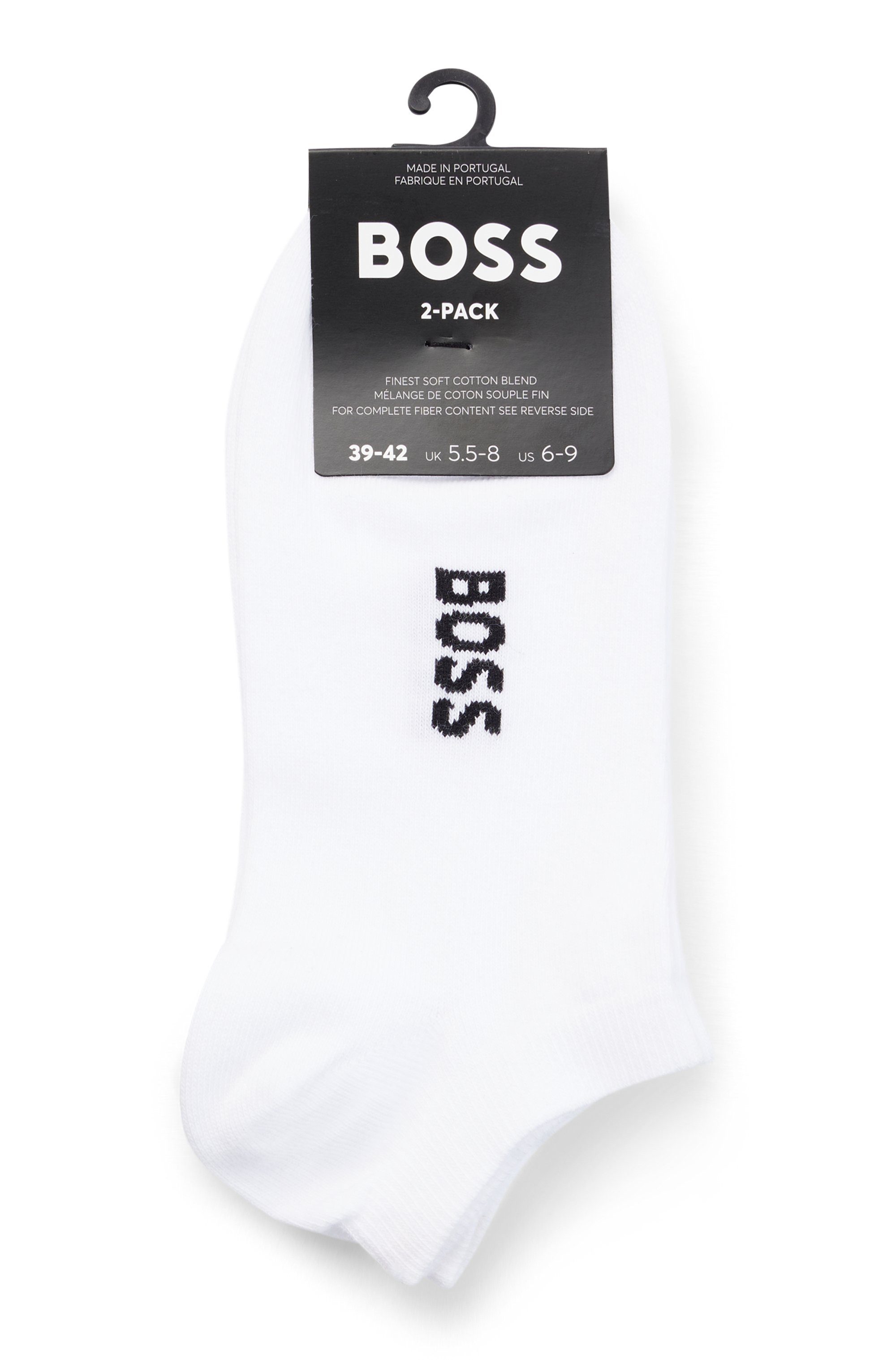 BOSS Sneakersokken 2P AS LOGO CC W met een logo-opschrift (2 paar, Set van 2)