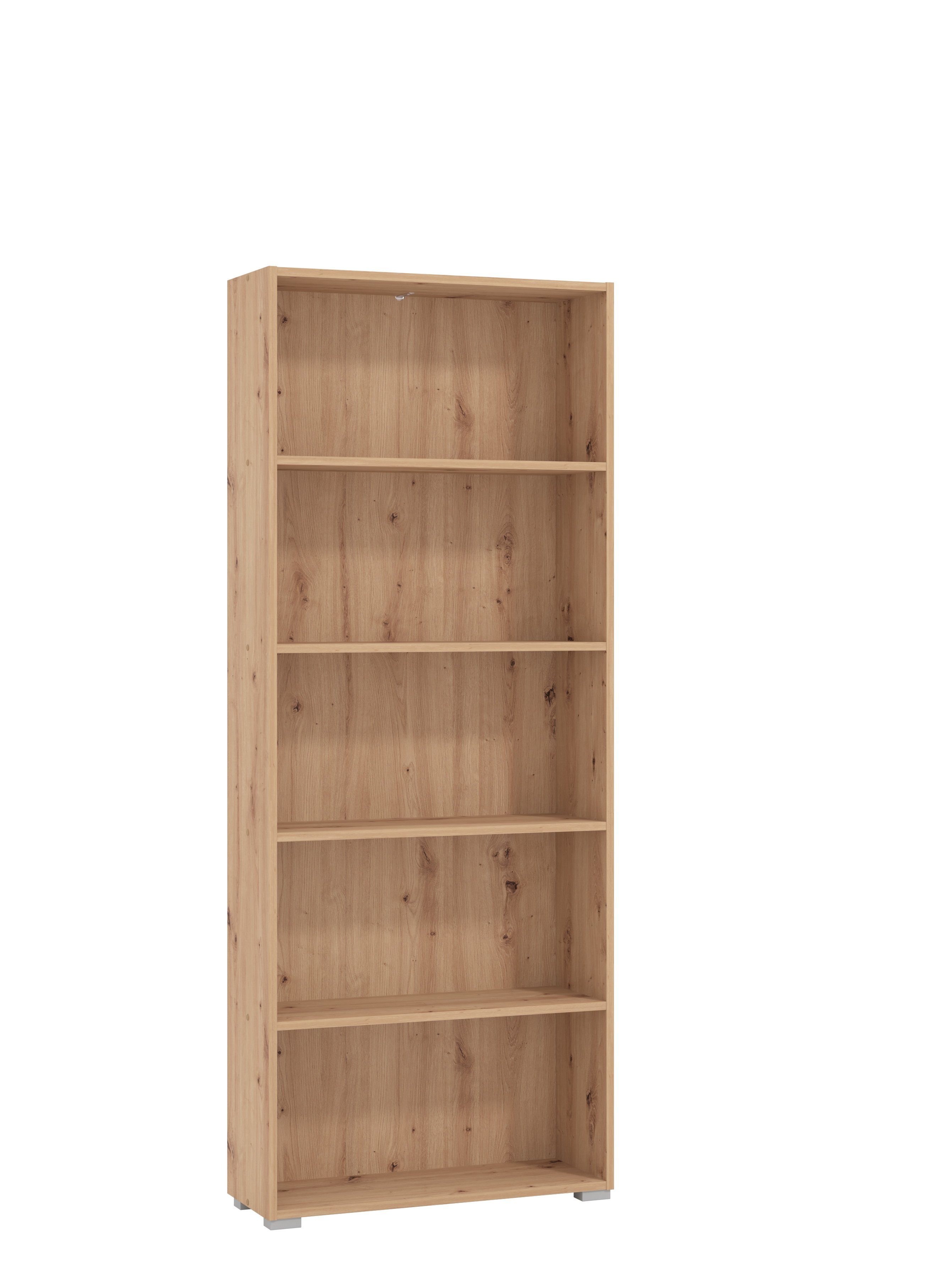 INOSIGN Ordnerrek Tomar 5 Boekenkast met veel opbergruimte, afmetingen (bxdxh): 70 x 24,5 x 176,5 cm