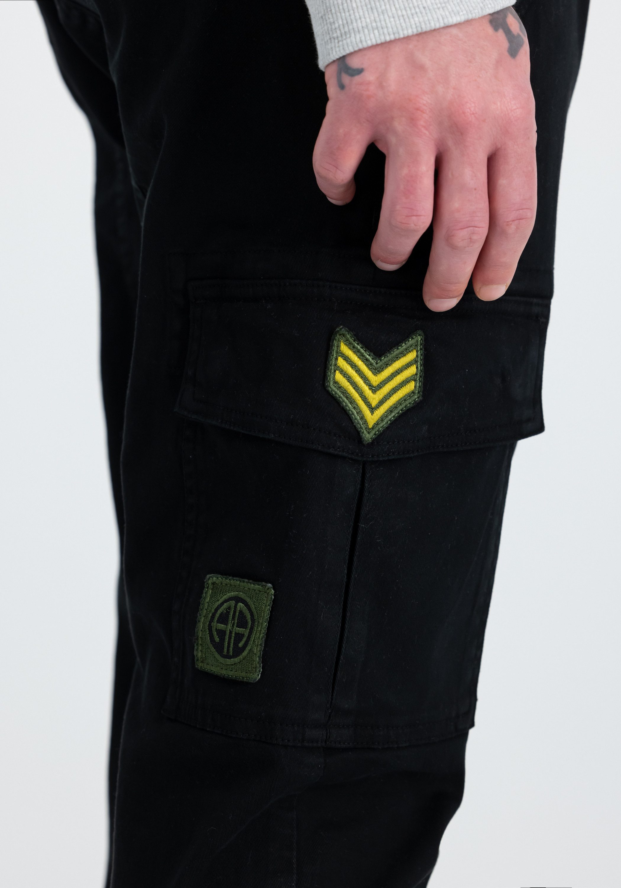 Alpha Industries Cargobroek Men Pants Petrol Patch Pant