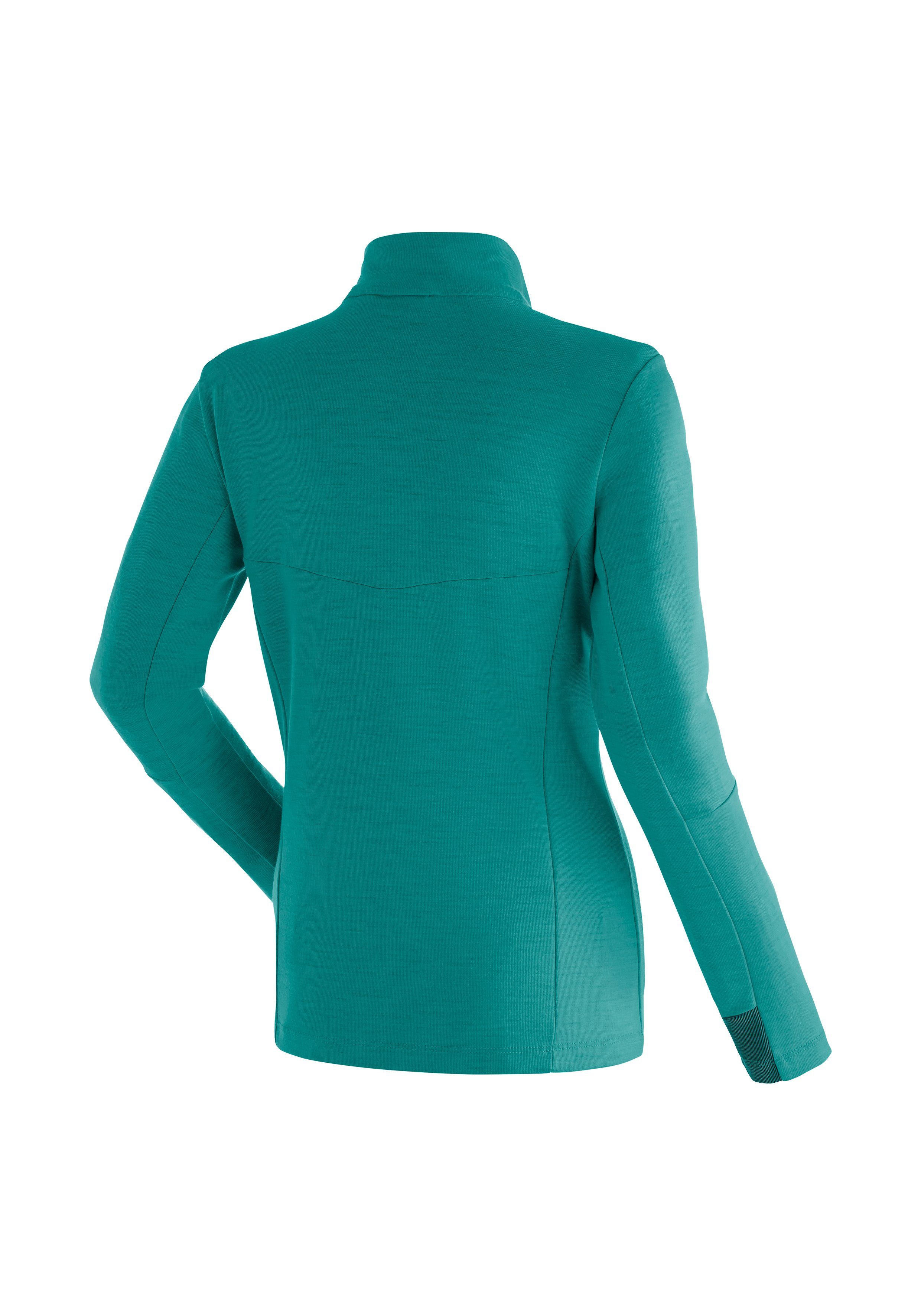 Maier Sports Functioneel shirt Skutvik HZ W functionele midlayer voor dames, hoge ademend vermogen