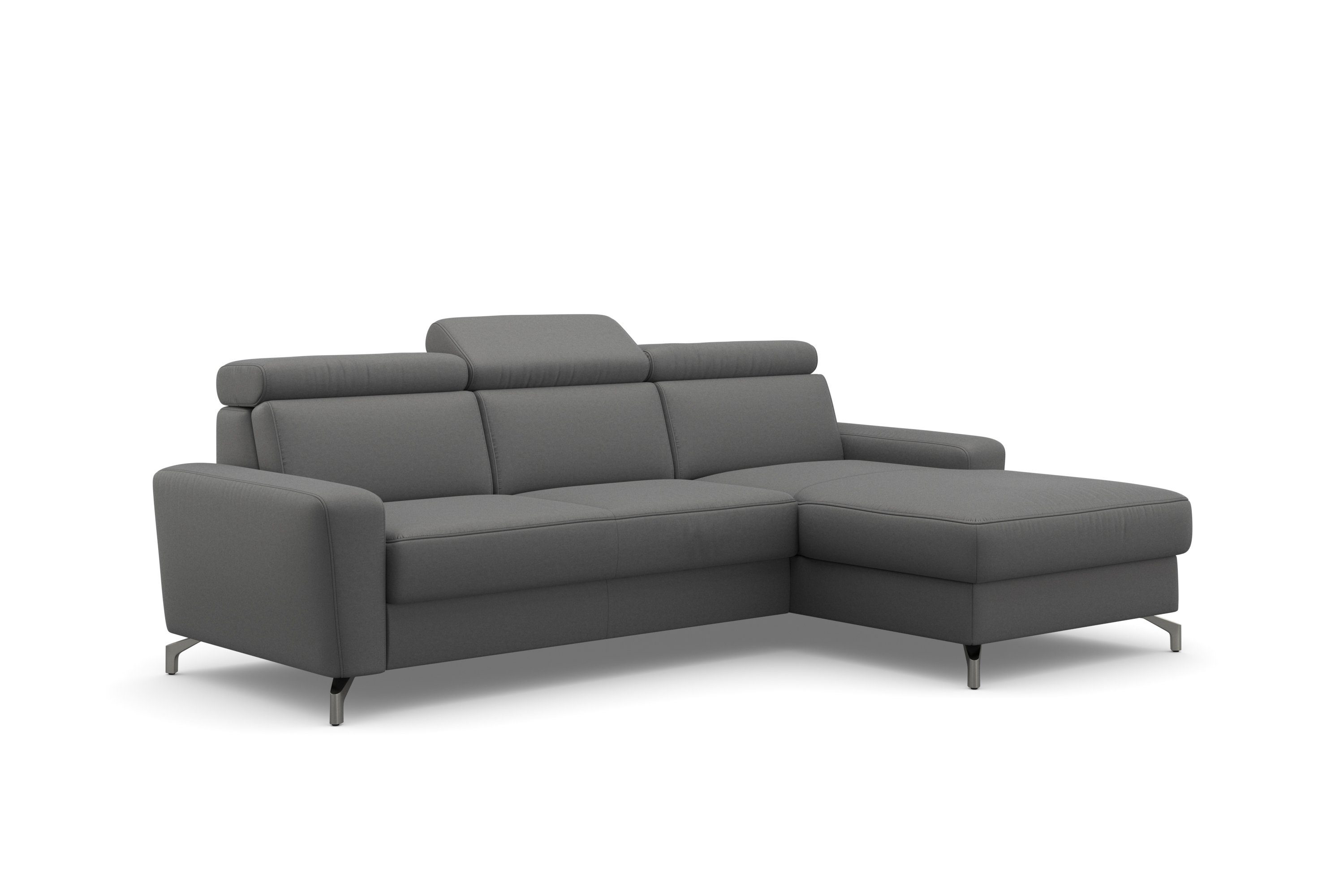 sit&more Hoekbank Scarlett L-vorm met verstelbare hoofdsteun, naar keuze met slaapfunctie, bedkist