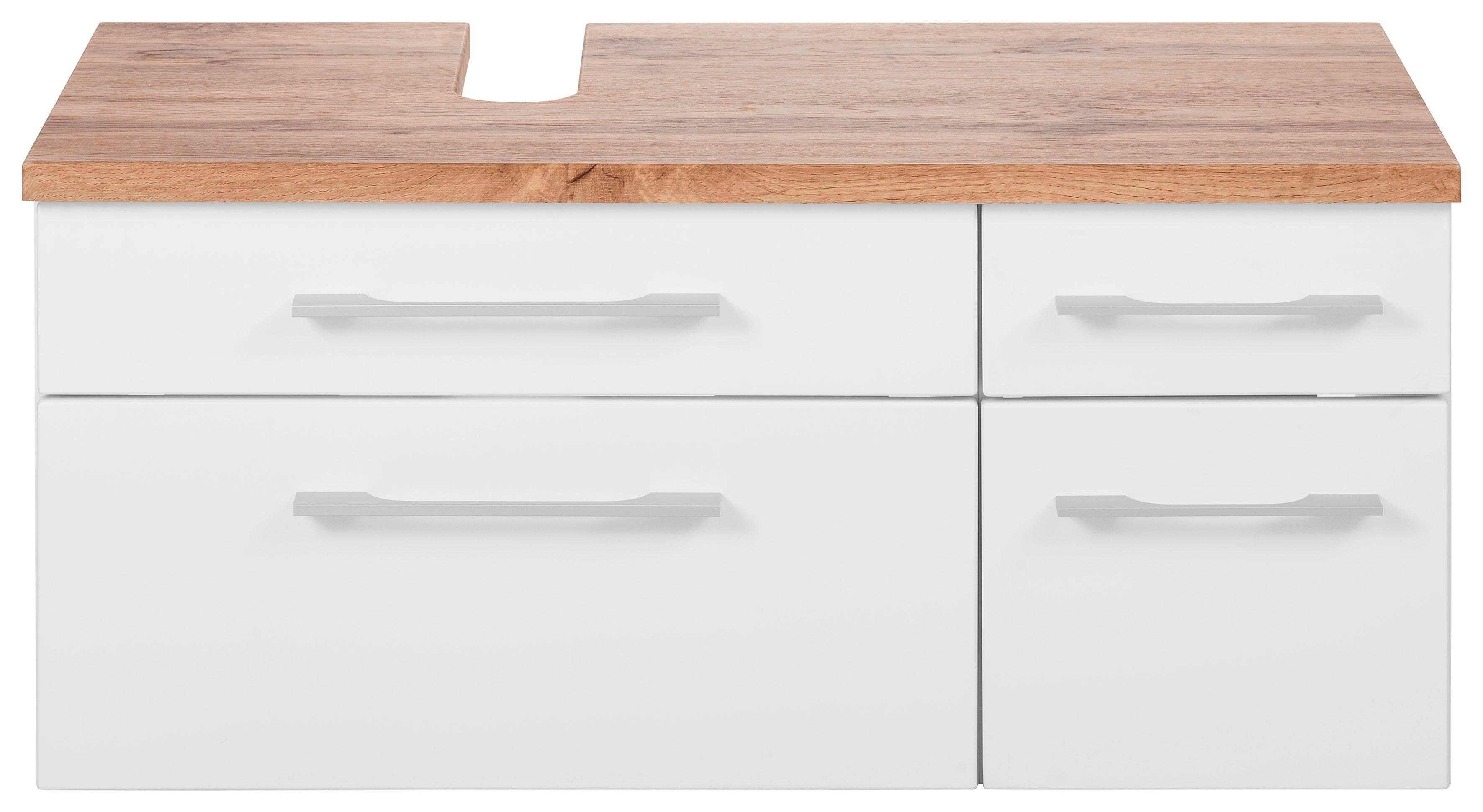 welltime Wastafelonderkast Davos Breedte 90-130 cm