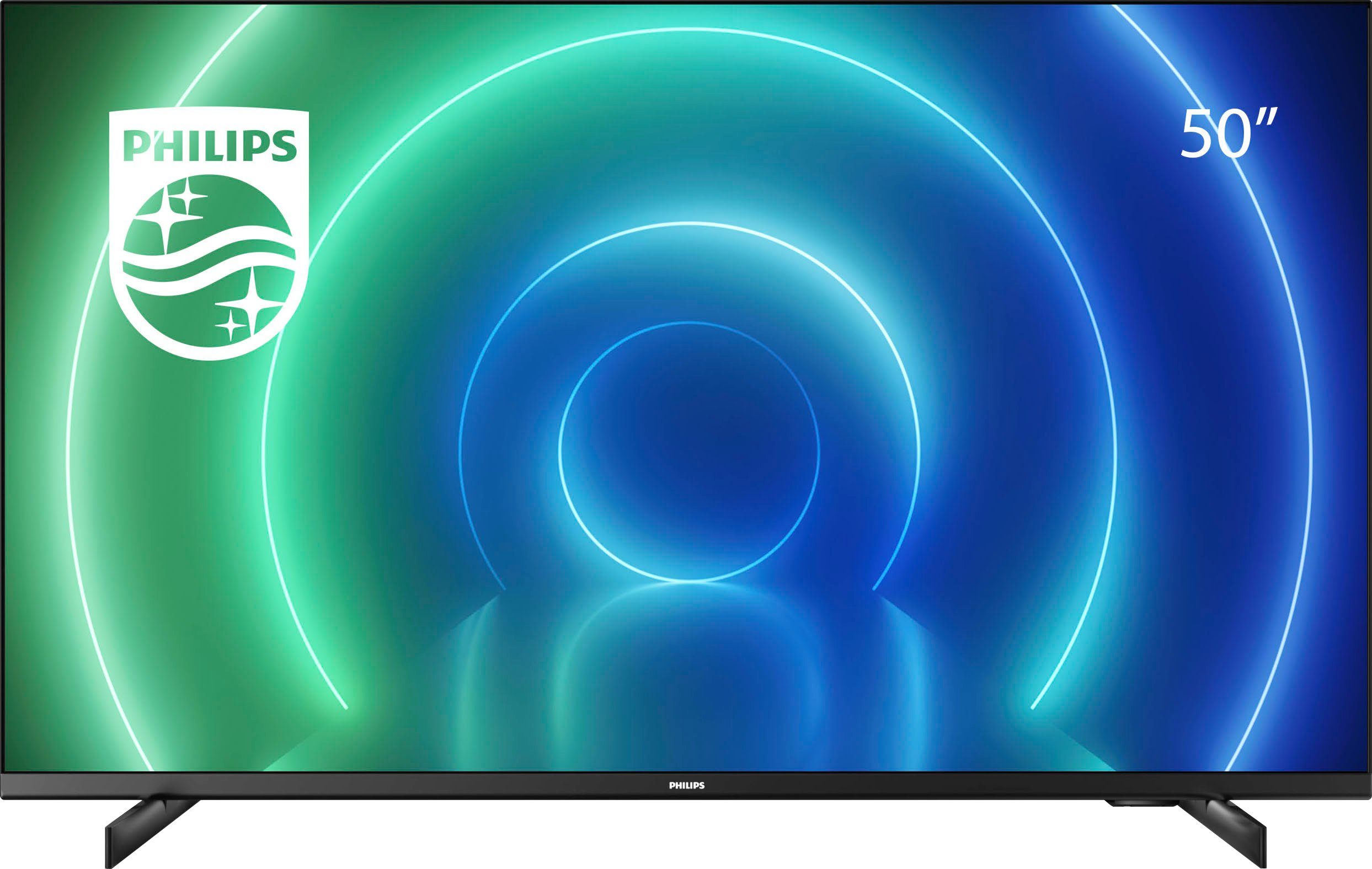 Philips Led-TV 50PUS7506/12, 126 cm / 50", 4K Ultra HD, Smart TV, HDR10+ compatibel, 60 Hz, Dolby Vision & Atmos, smart-tv, triple-tuner