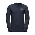 jack wolfskin sweatshirt essential crewneck k blauw