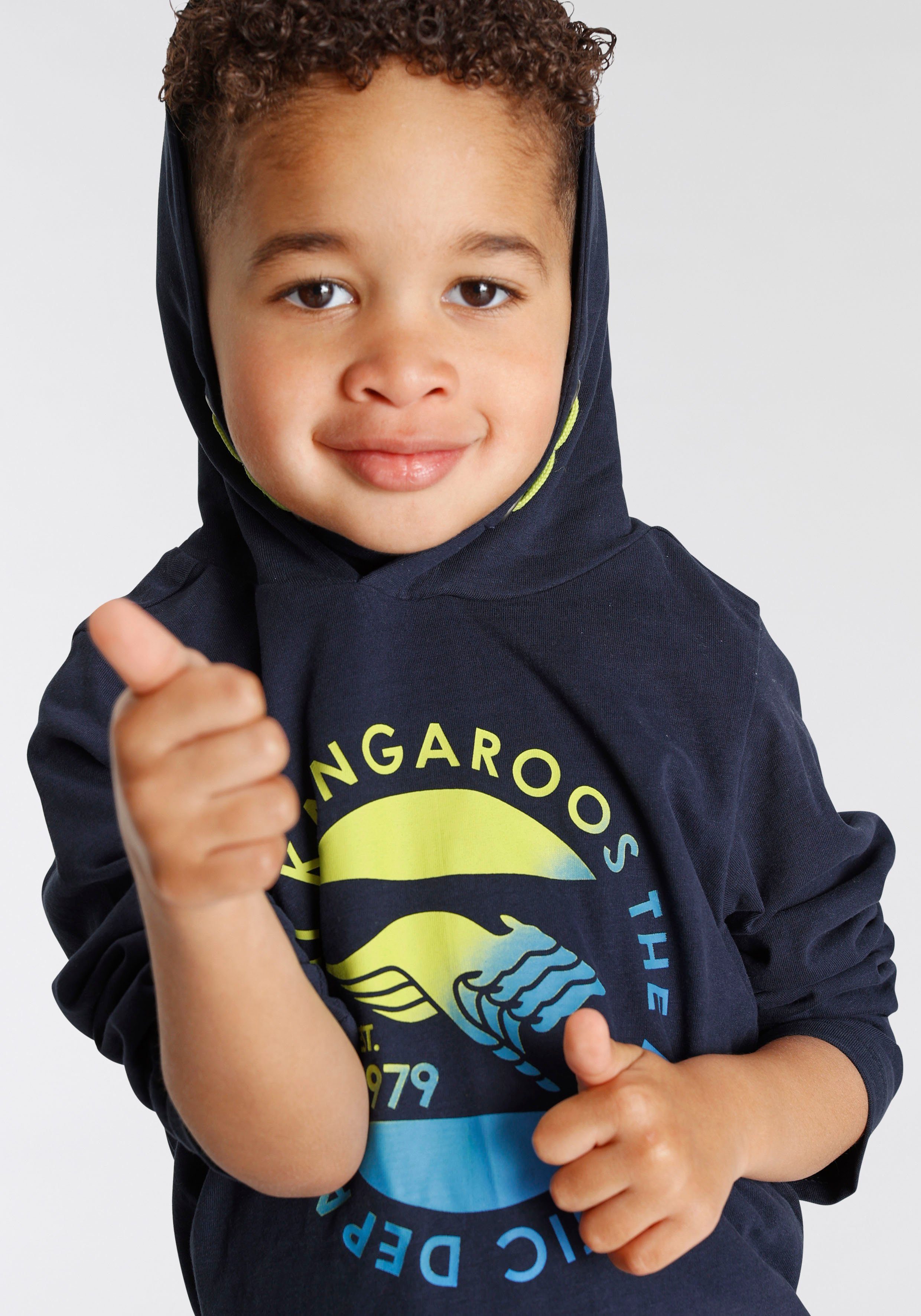 KangaROOS Shirt met lange mouwen Shirt voor kleine jongens