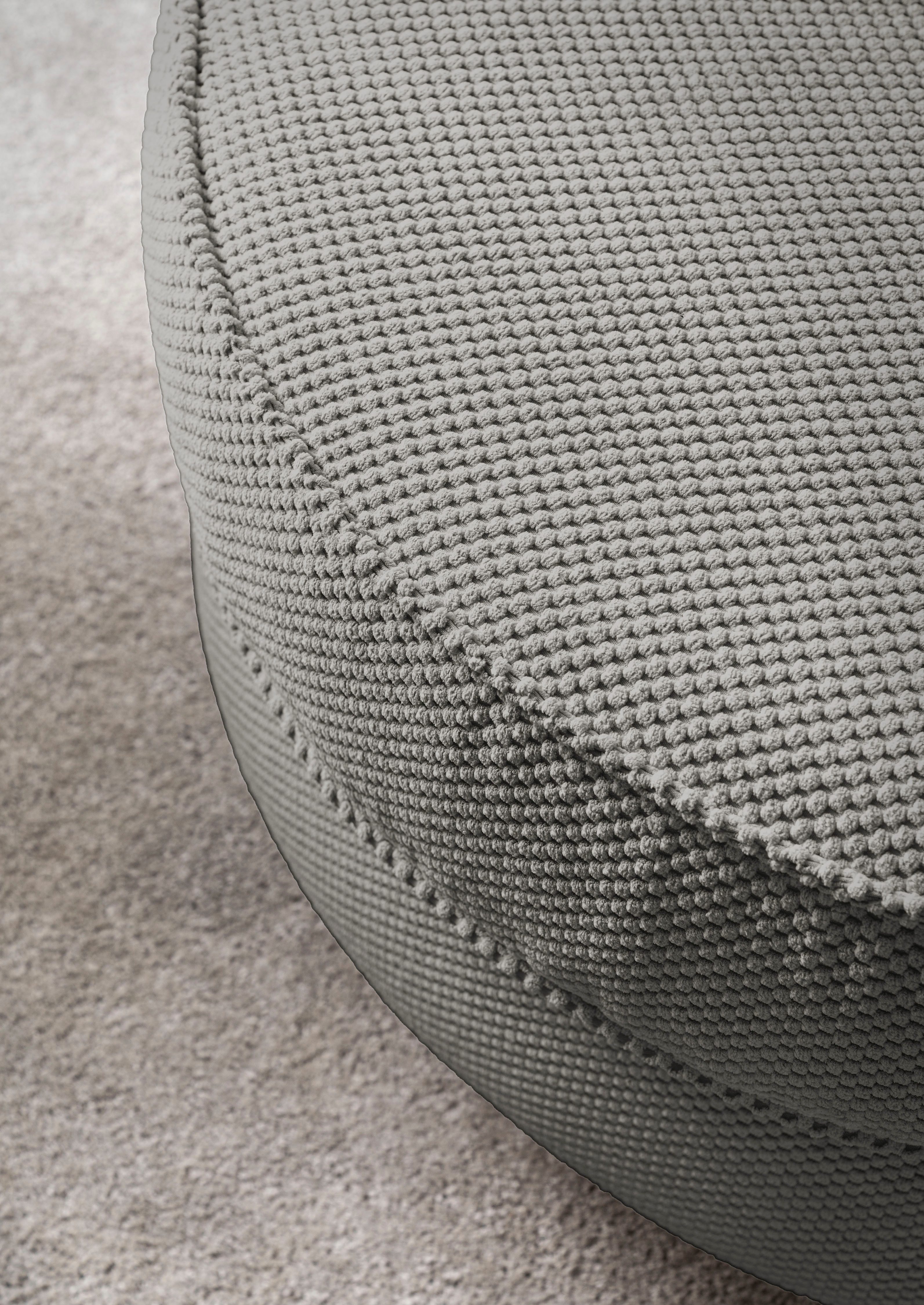 Leonique Draaibare fauteuil MAISIE, Love Seat XXL leesfauteuil, grote fauteuil met poef(2 stuks)