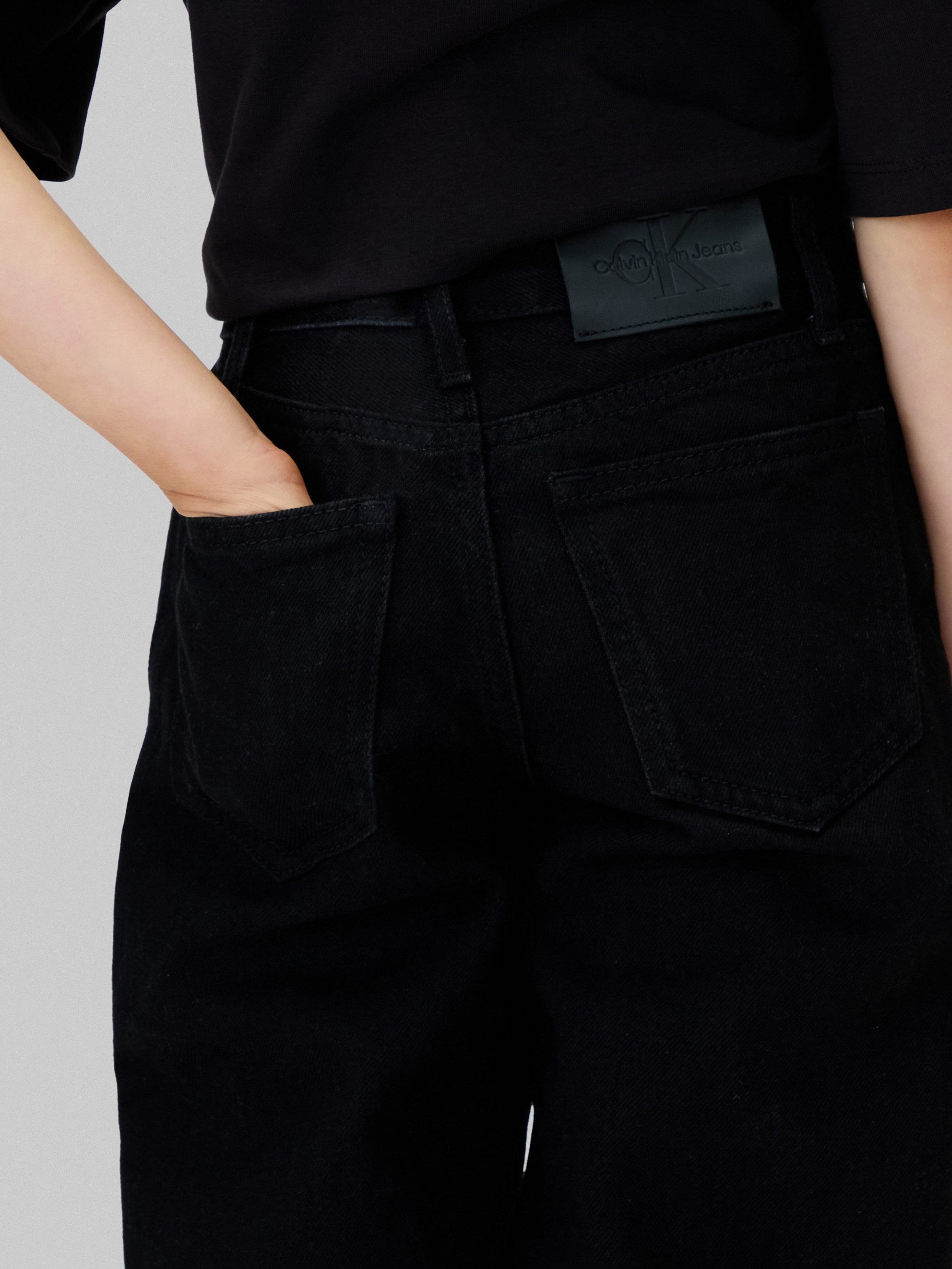 Calvin Klein Wijde jeans HR WIDE LEG