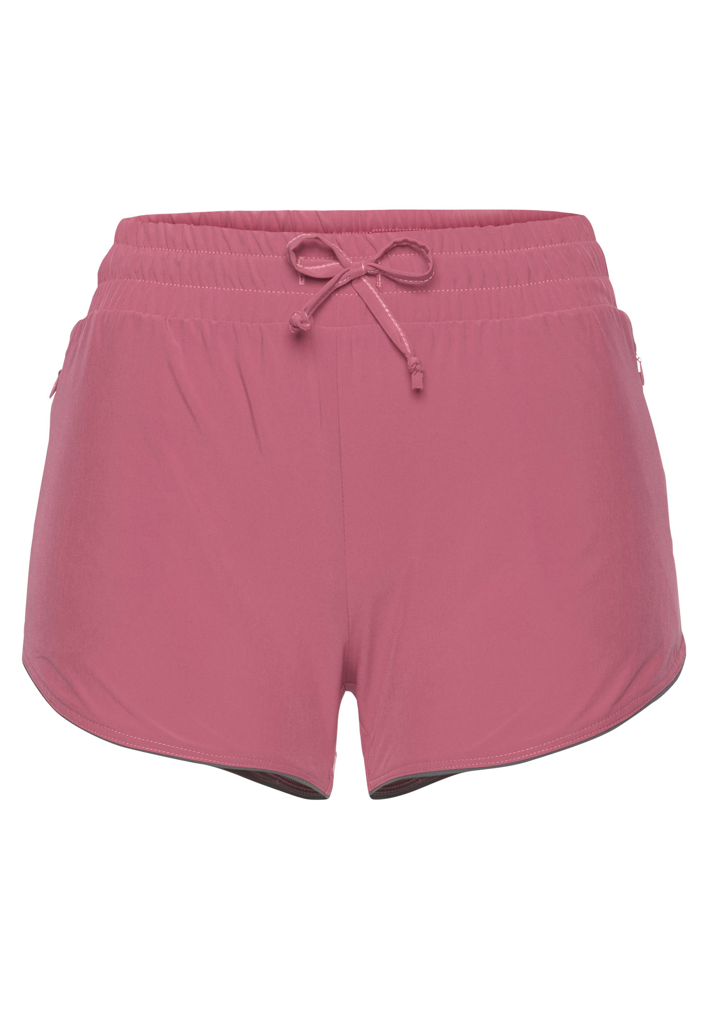active by Lascana Short met ritszakken