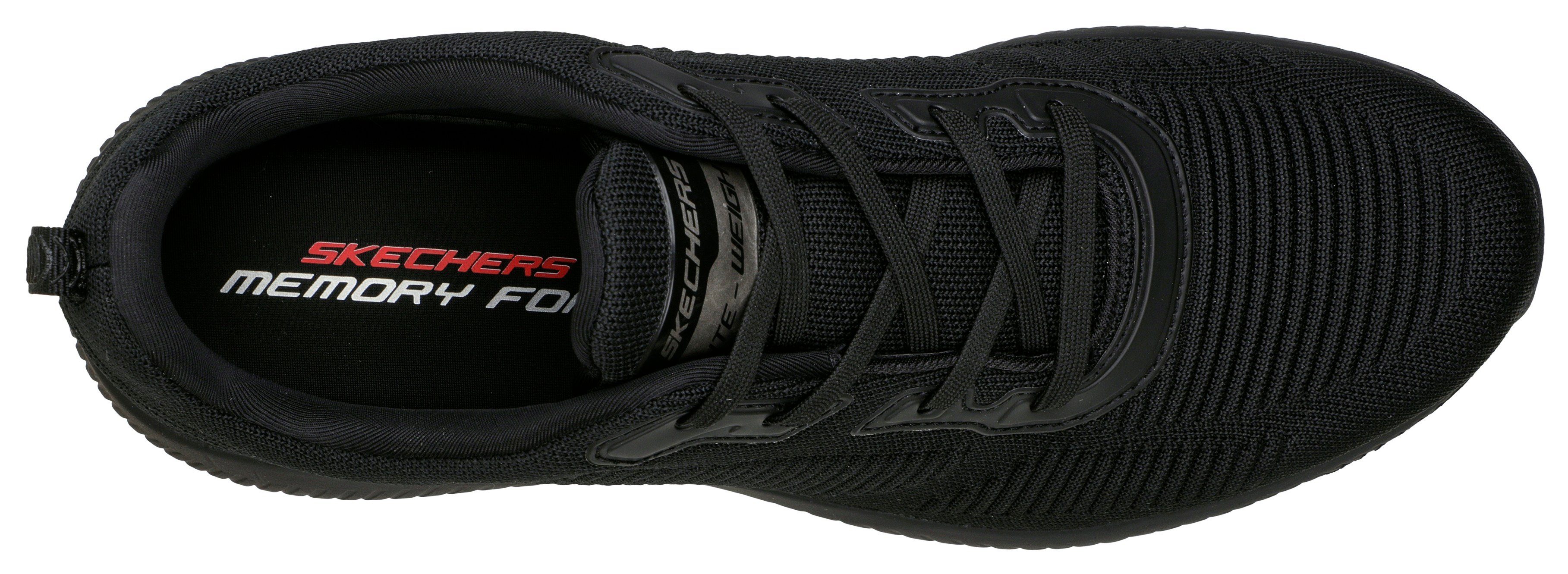 Skechers Sneakers SKECHERS SQUAD geschikt voor machinewas, vrijetijdsschoen, lage schoen, veterschoen