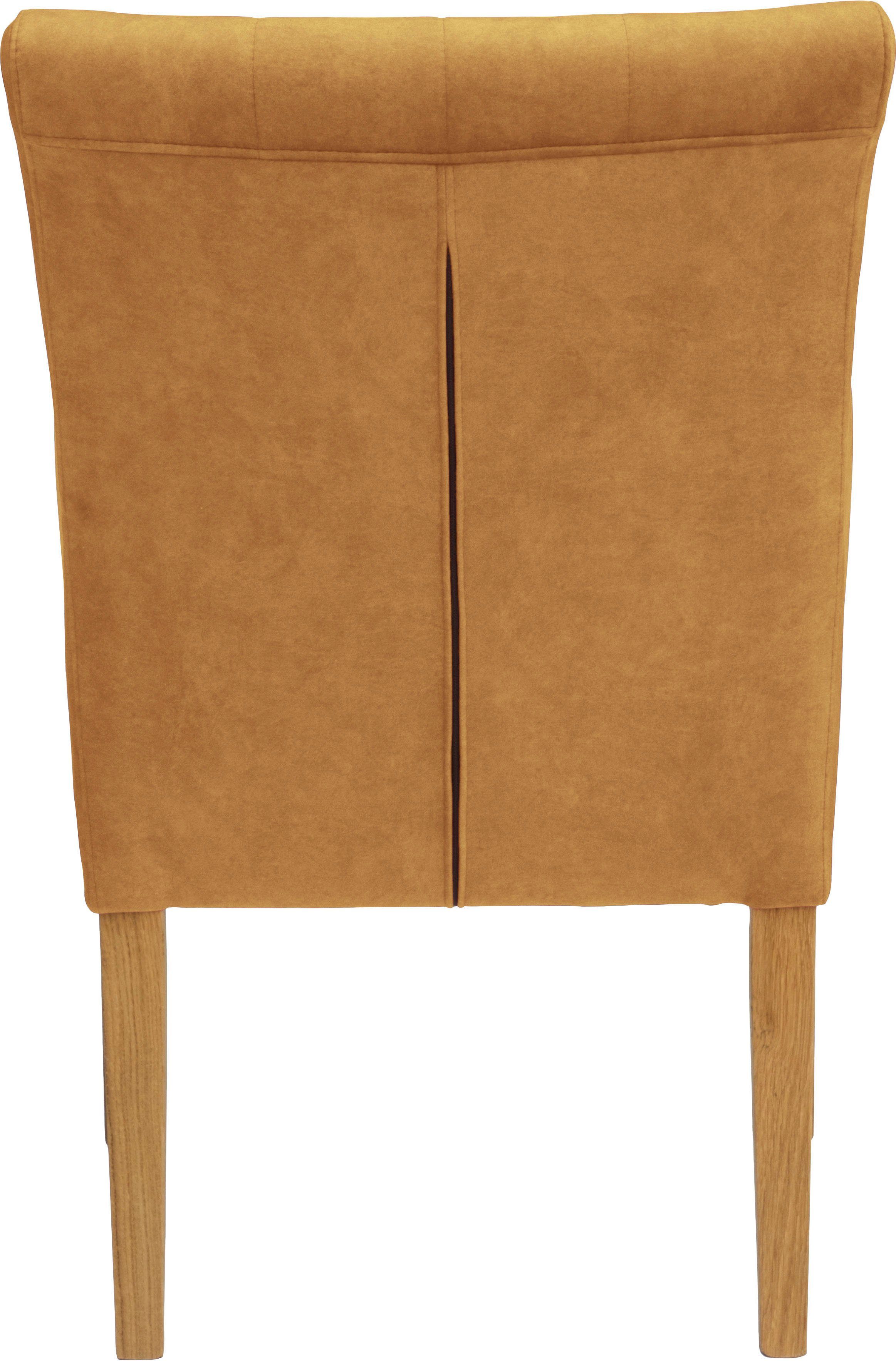 Home affaire Eetkamerstoel King Fauteuil met knoopdetails, gestoffeerde stoel (1 stuk)