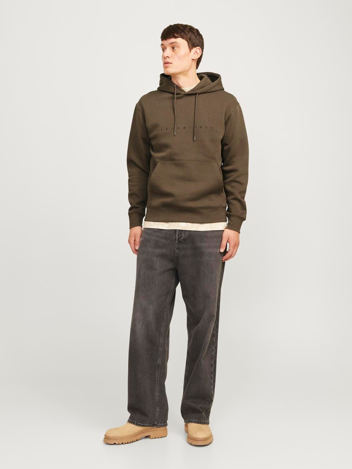Jack & Jones Hoodie JJESTAR JJ SWEAT HOOD NOOS
