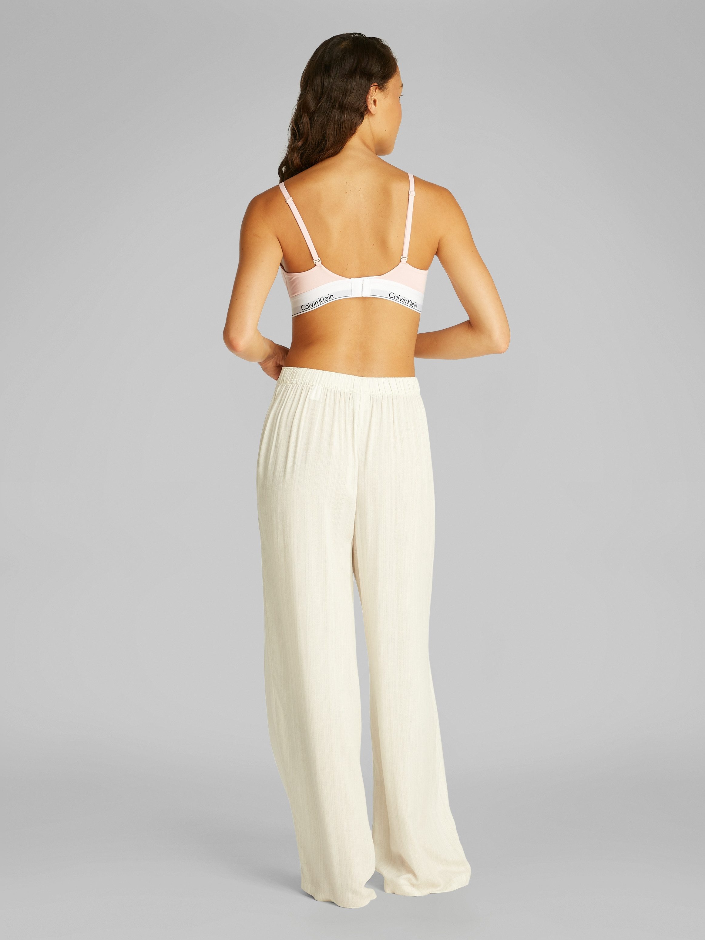 Calvin Klein Triangel-bh LGHT LINED TRIANGLE met ck-logo op de tailleband