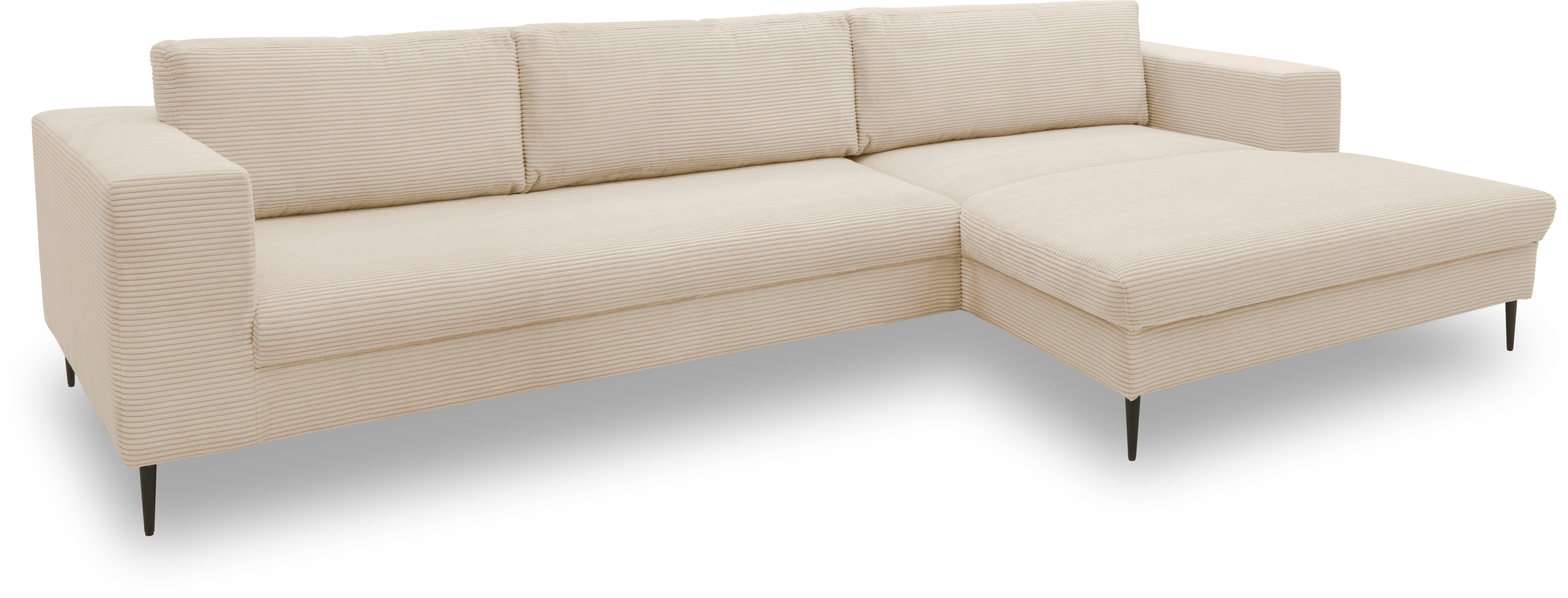 DOMO collection Hoekbank Modica, tijdloos en elegant, L-vorm