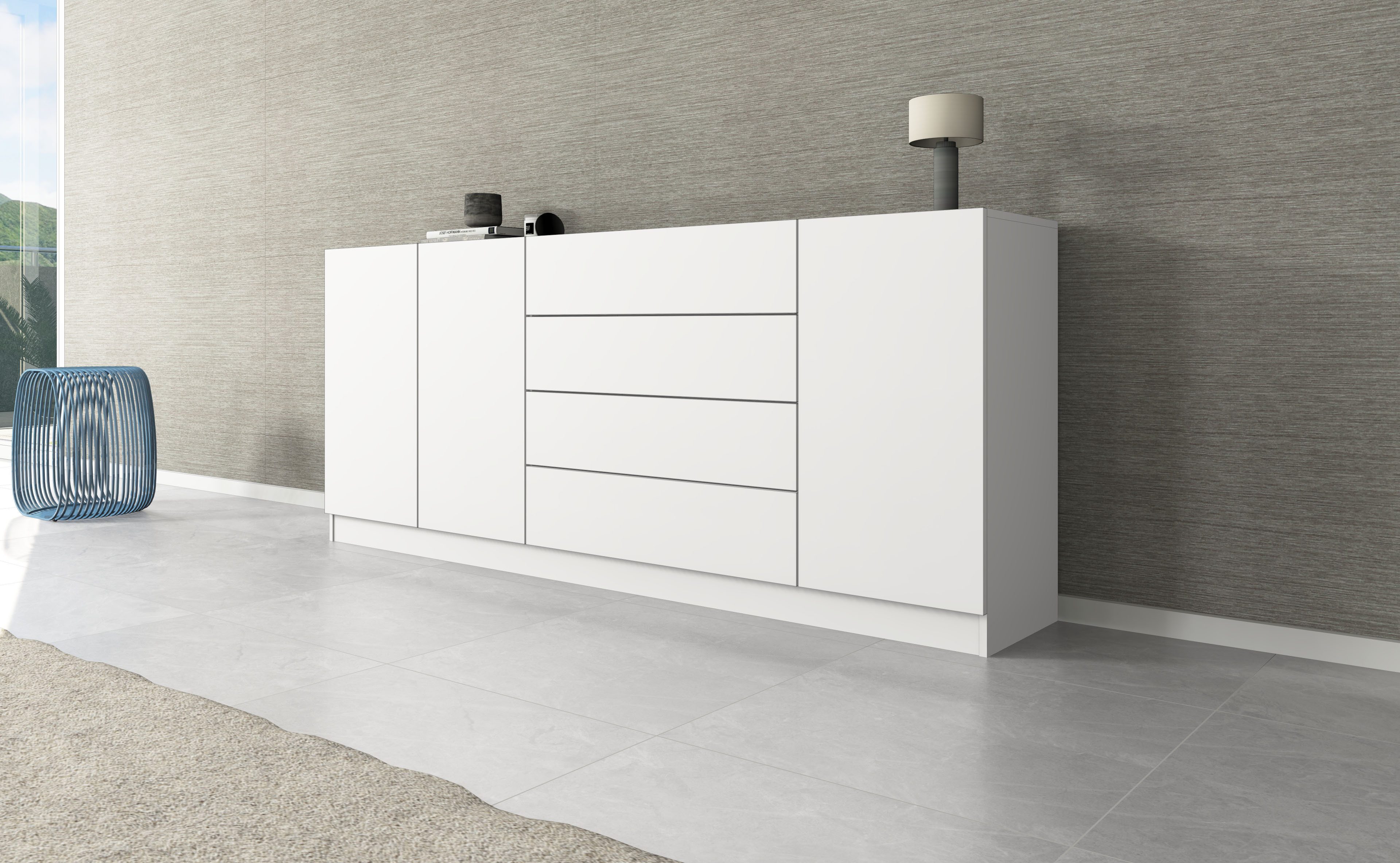 borchardt Möbel Dressoir Vaasa Breedte 190 cm