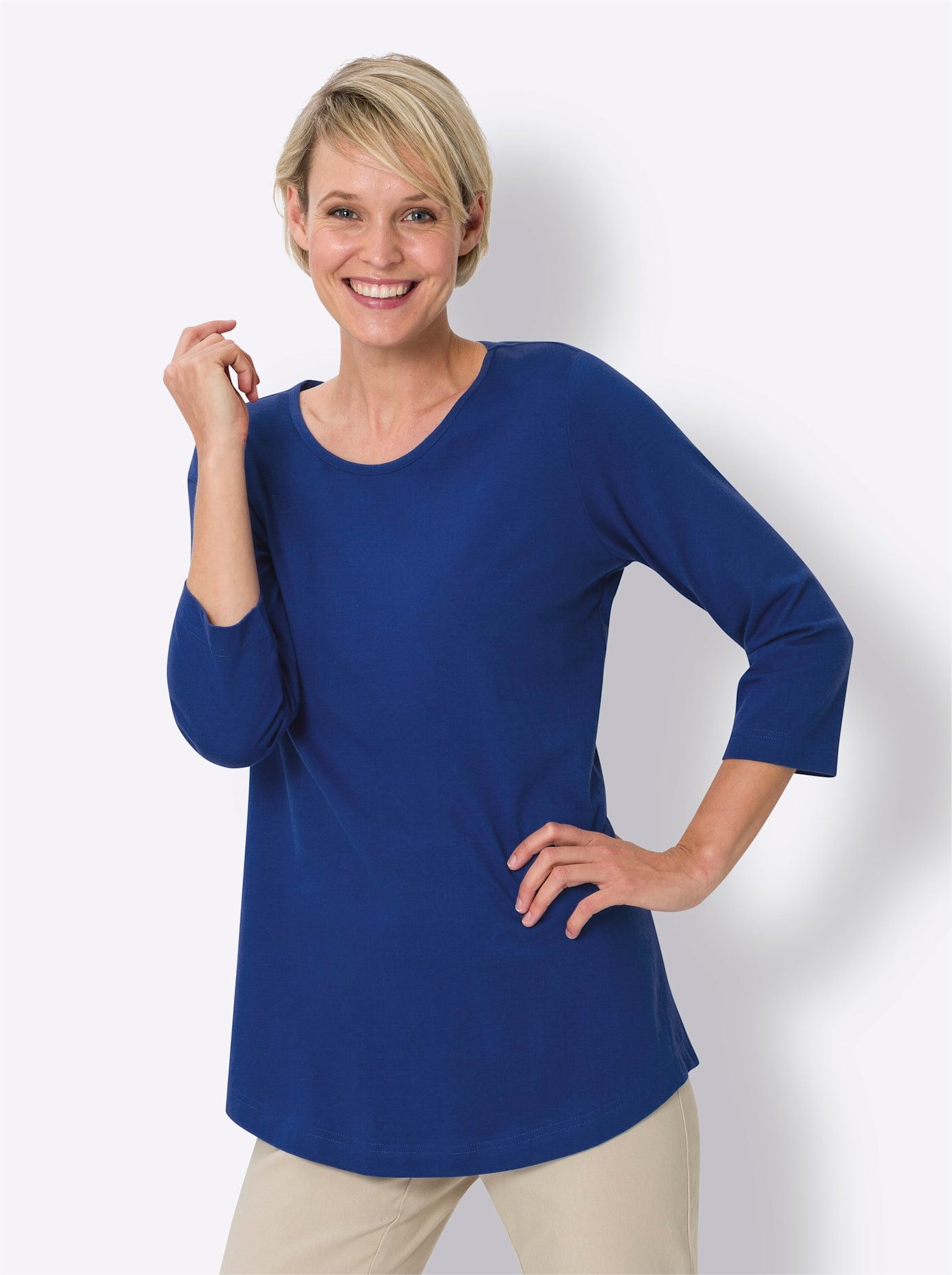 Classic Basics Lang shirt Set van 2 shirts (2-delig)